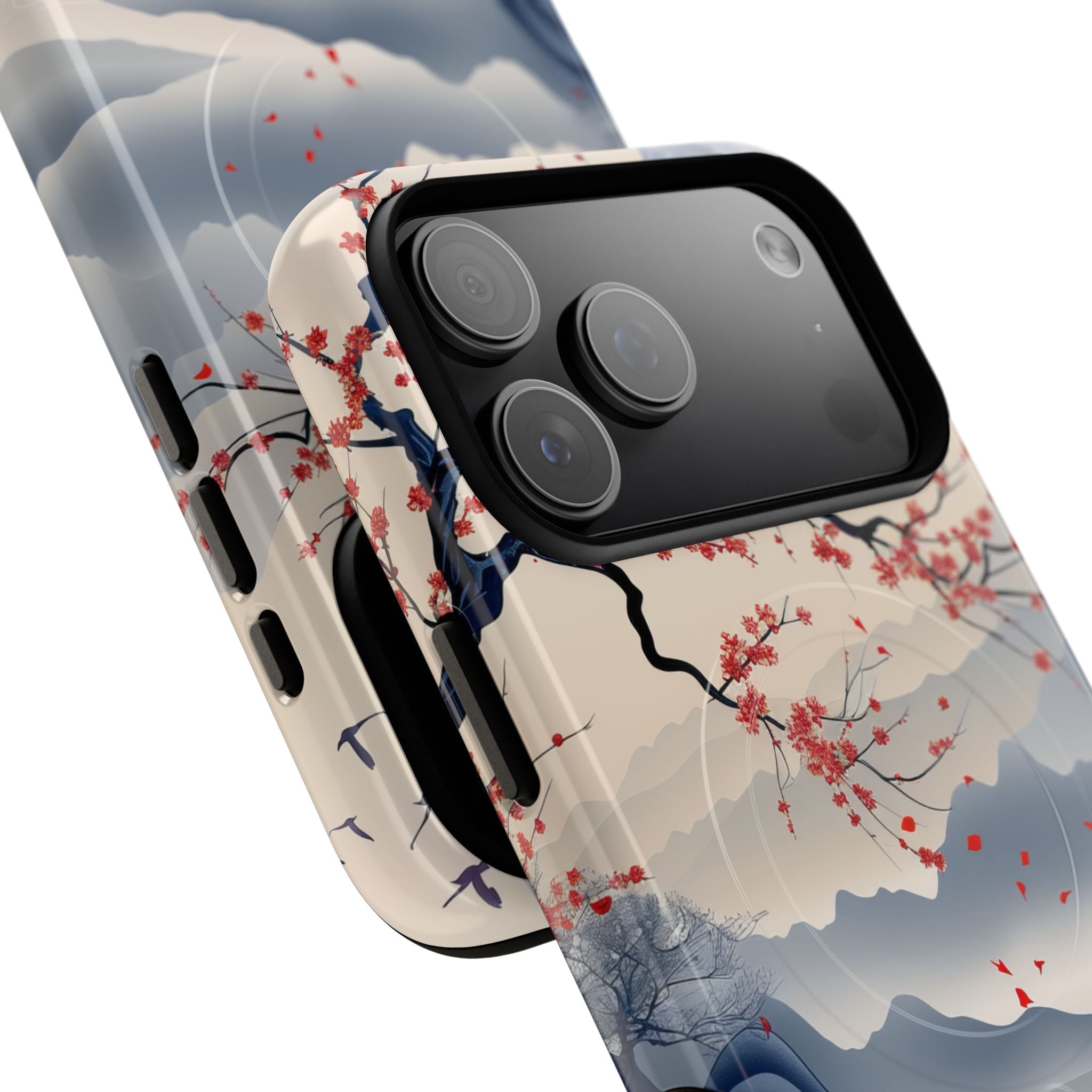 Blossom Moonbranch iPhone 17 Pro Max Case - Tough+ - CASE•BOB