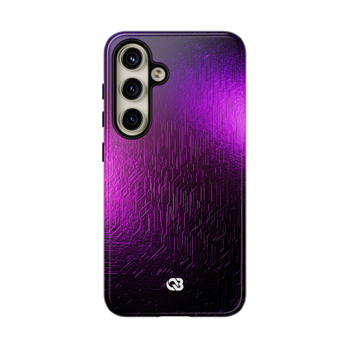 Violet Cyber Circuit · Tough Phone Case for Samsung · Purple