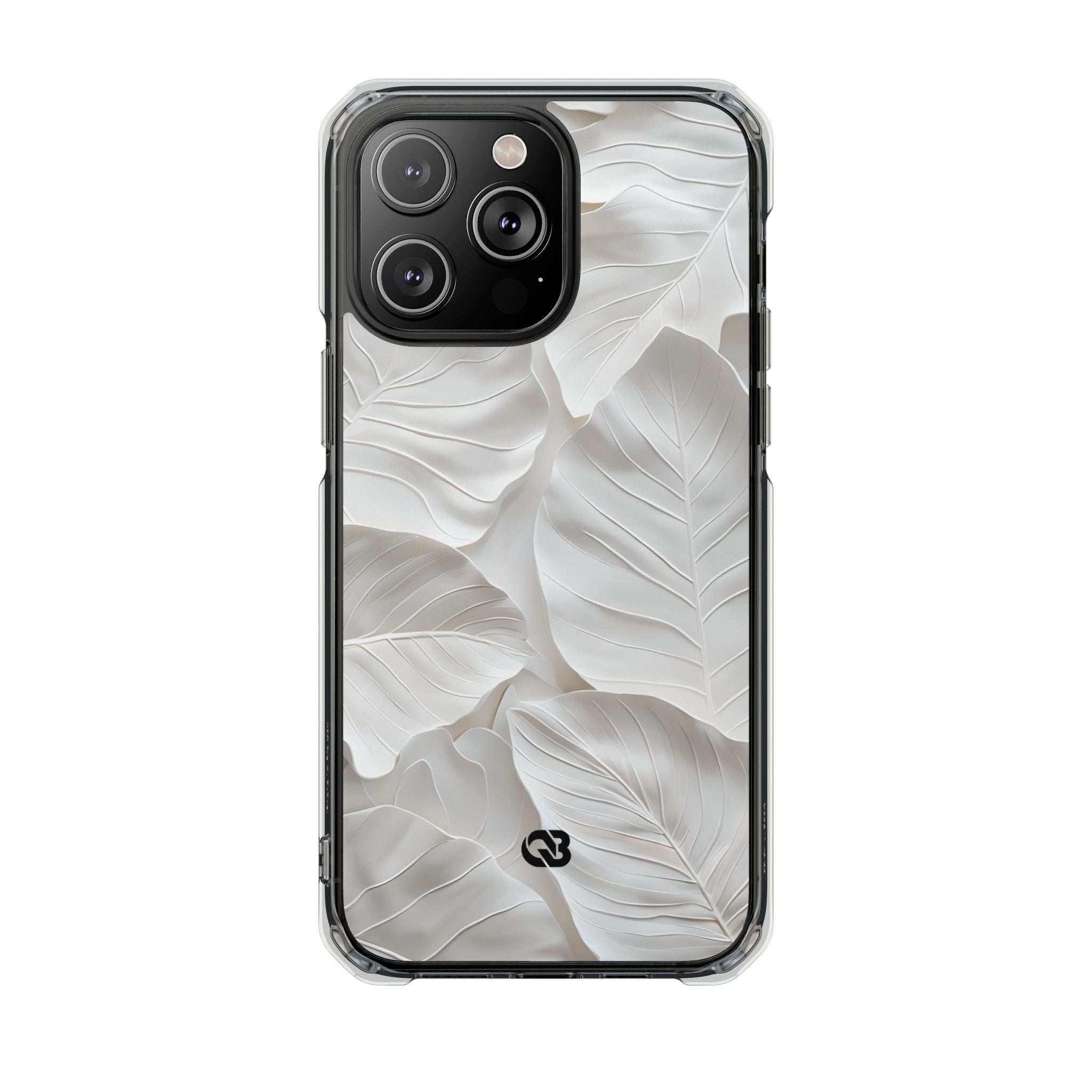 Sculpted Ivory Leaves · Impact Phone Case for iPhone · Magsafe