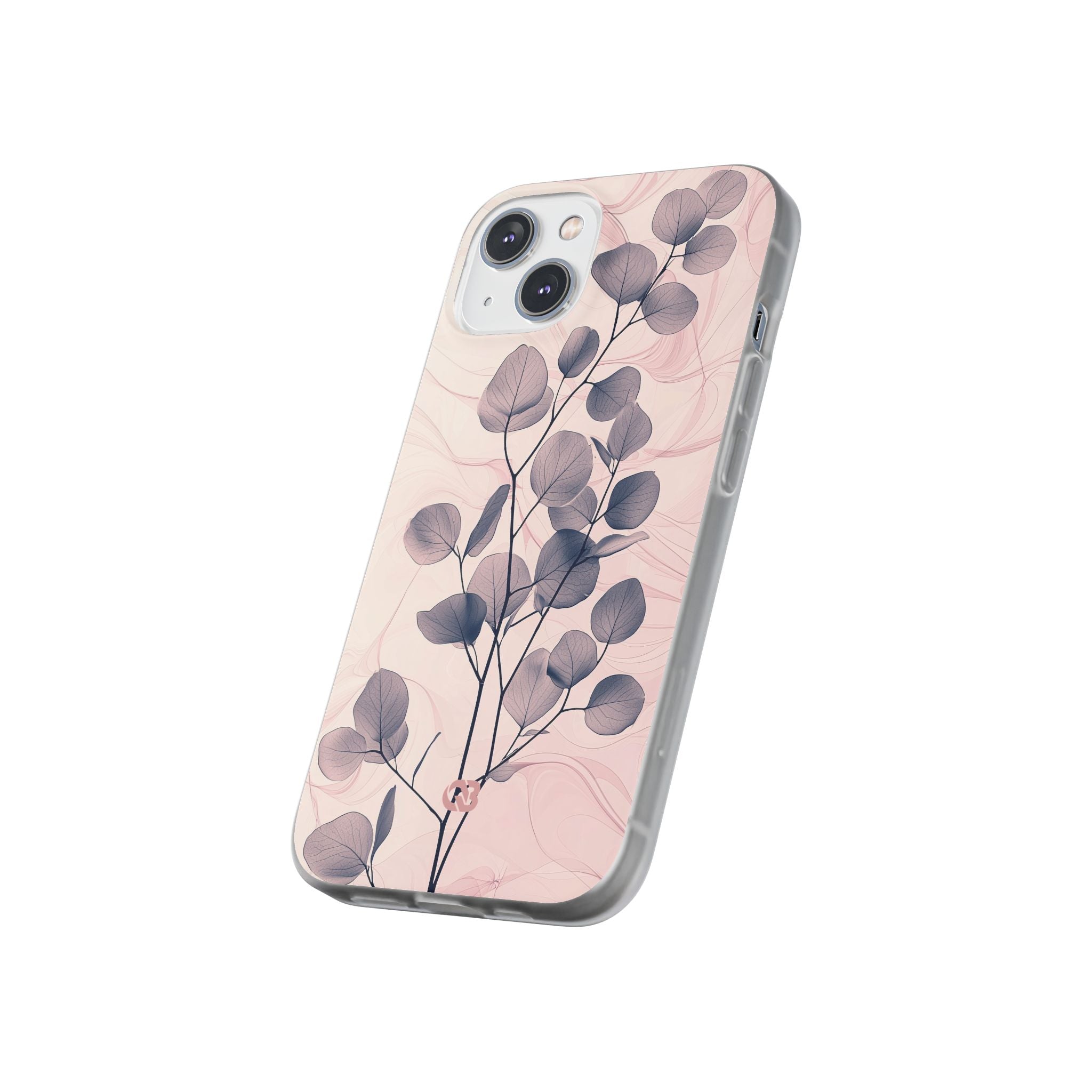 Ethereal Indigo Eucalyptus · Soft Phone Case for iPhone