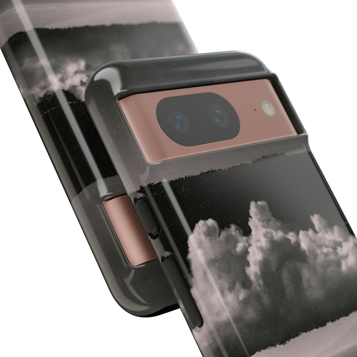 Crimson Horizon · Tough Phone Case for Pixel · Black