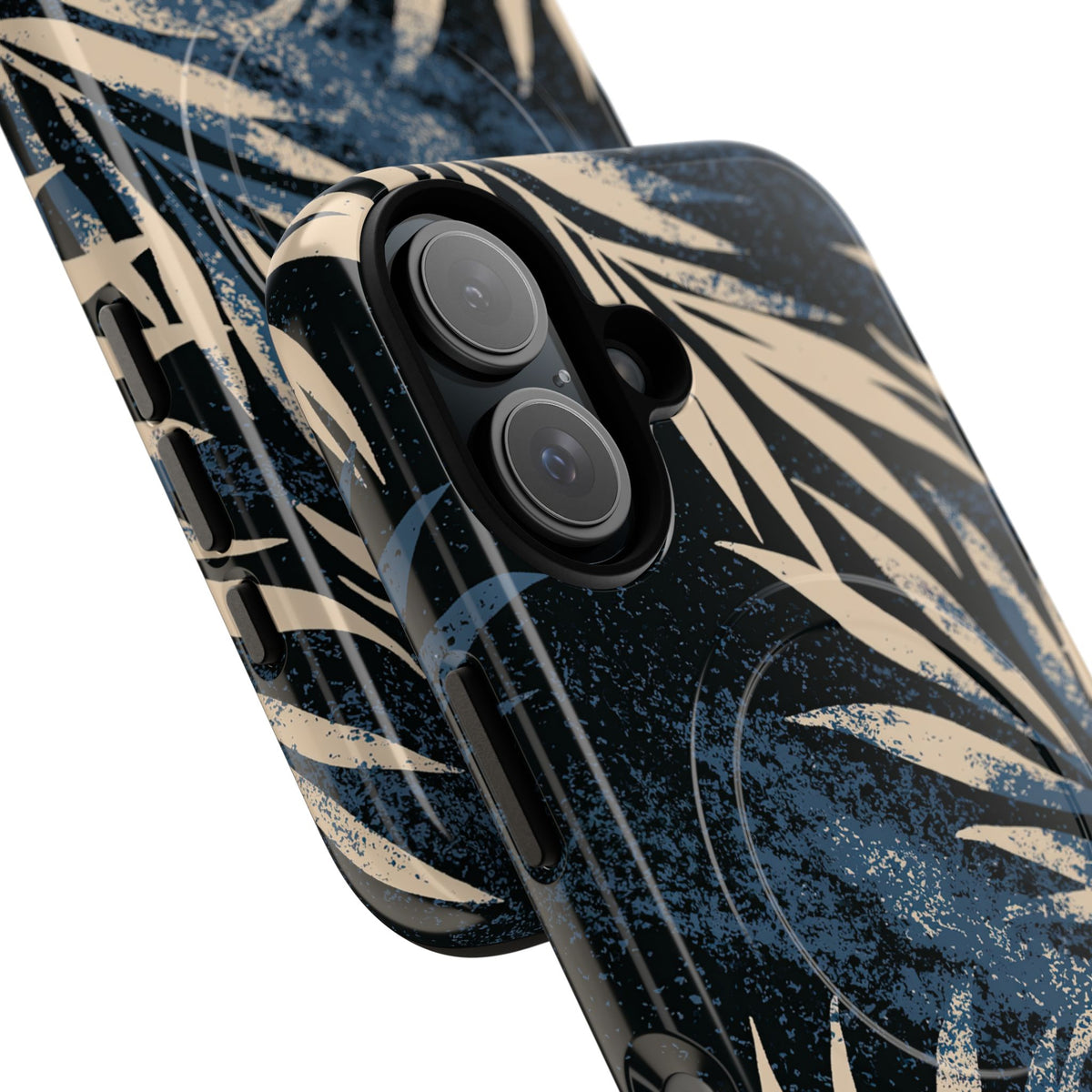 Indigo Palm Horizon · Tough 2.0 Magnetic Phone Case for iPhone · Blue