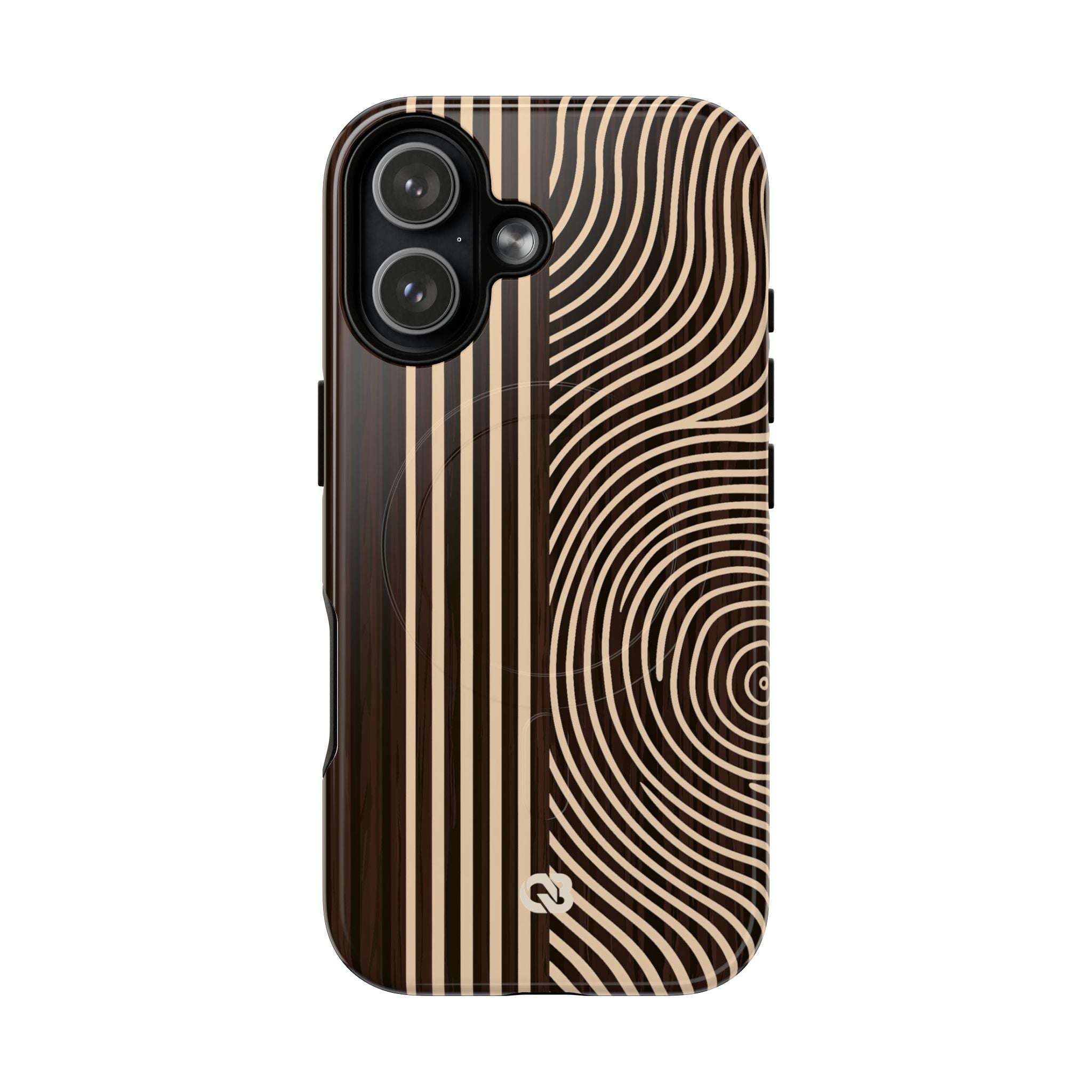Brown Tough 2.0 Magsafe Phone Case for iPhone - Espresso Sand Ridge