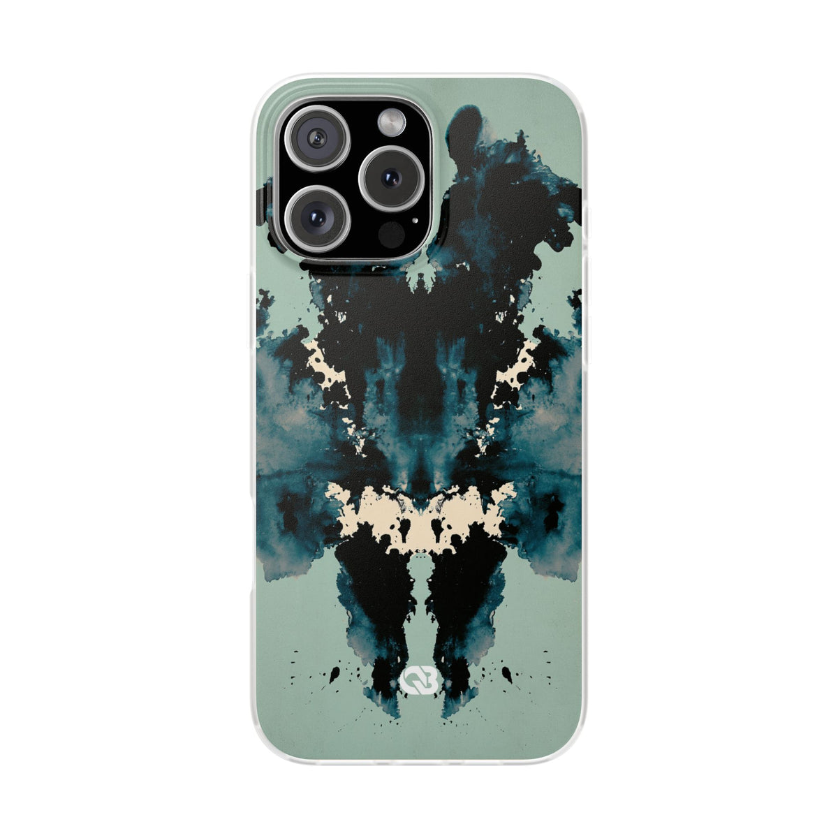 Rorschach Ink Void · Lite Phone Case for iPhone · Black