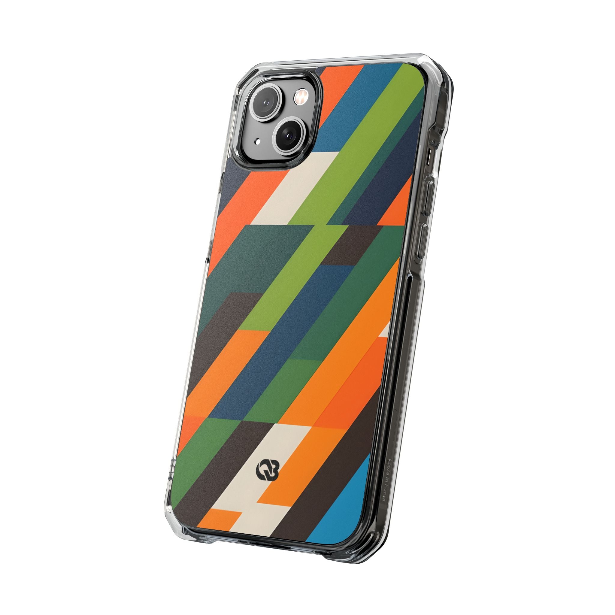 Angled Retro Mosaic · Impact Custodia per iPhone · Magsafe