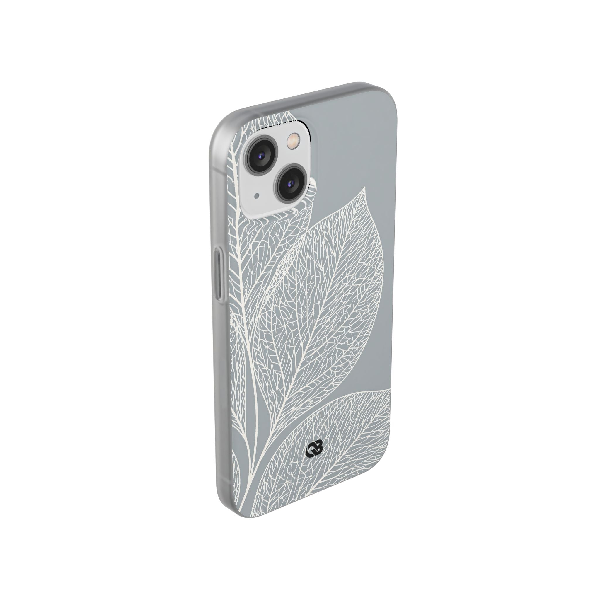 Grey Lite Phone Case for iPhone - Frosted Ash Veins