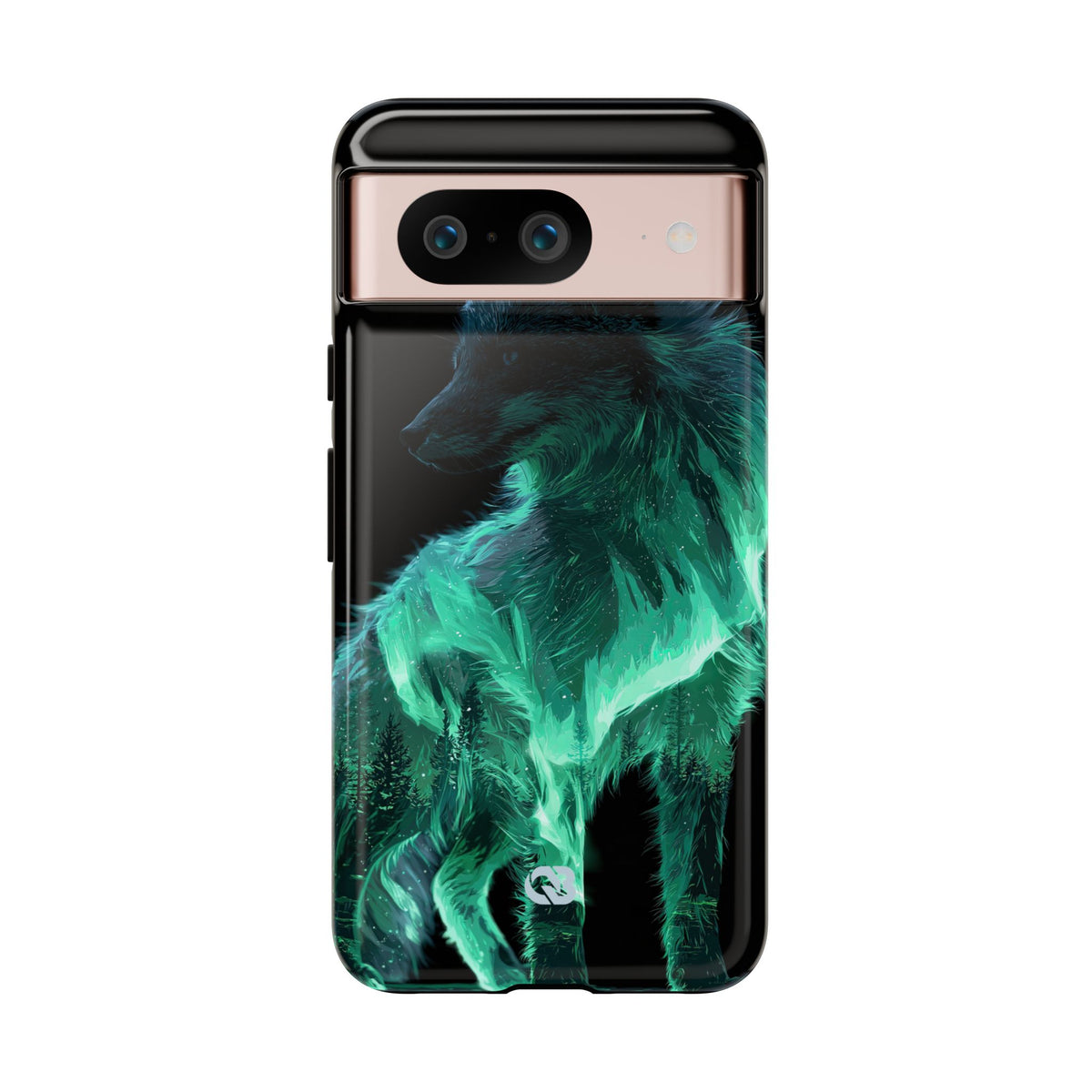 Nordic Aurora Fox · Tough Phone Case for Pixel · Teal