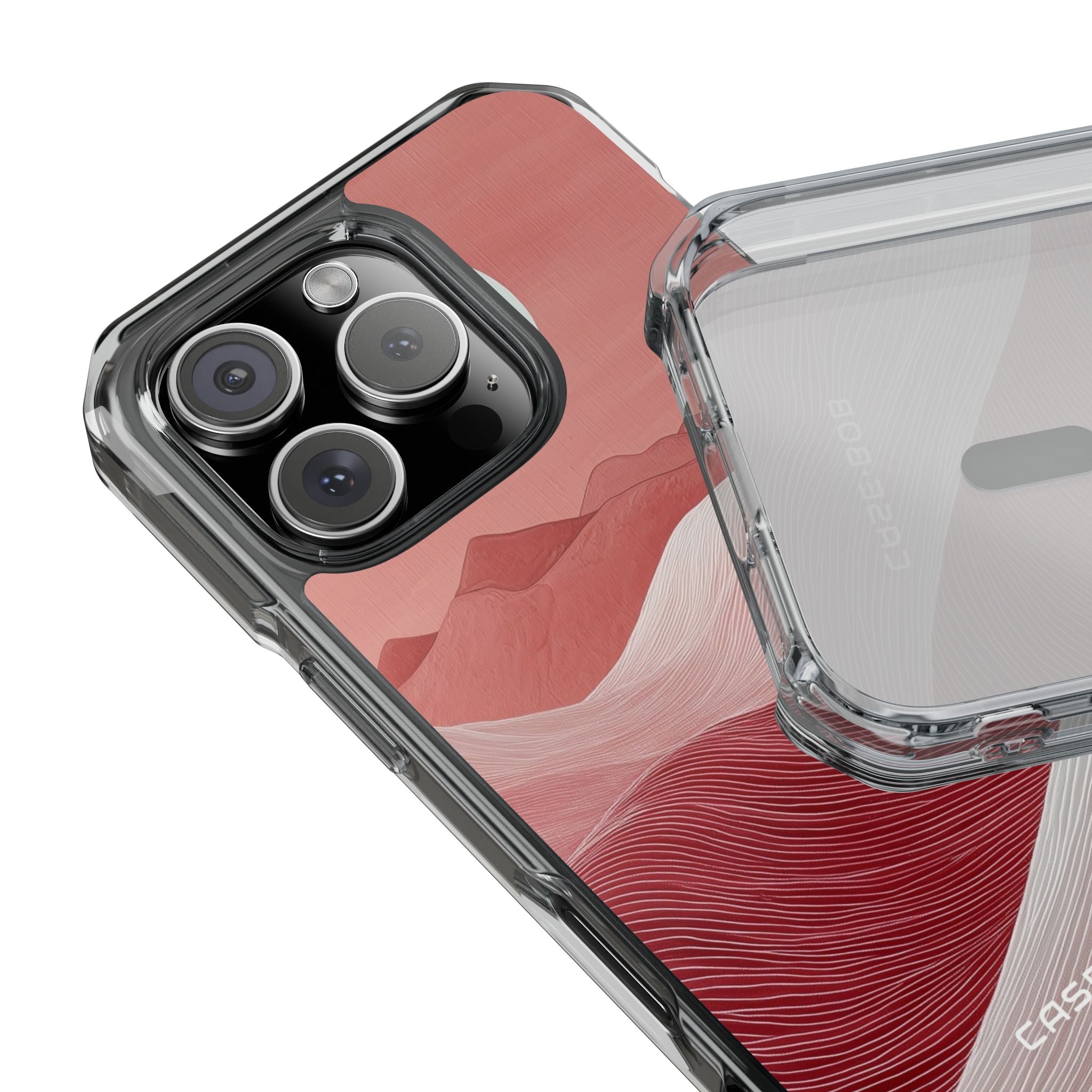 White Orb Dunes iPhone 16 Pro Case - Impact