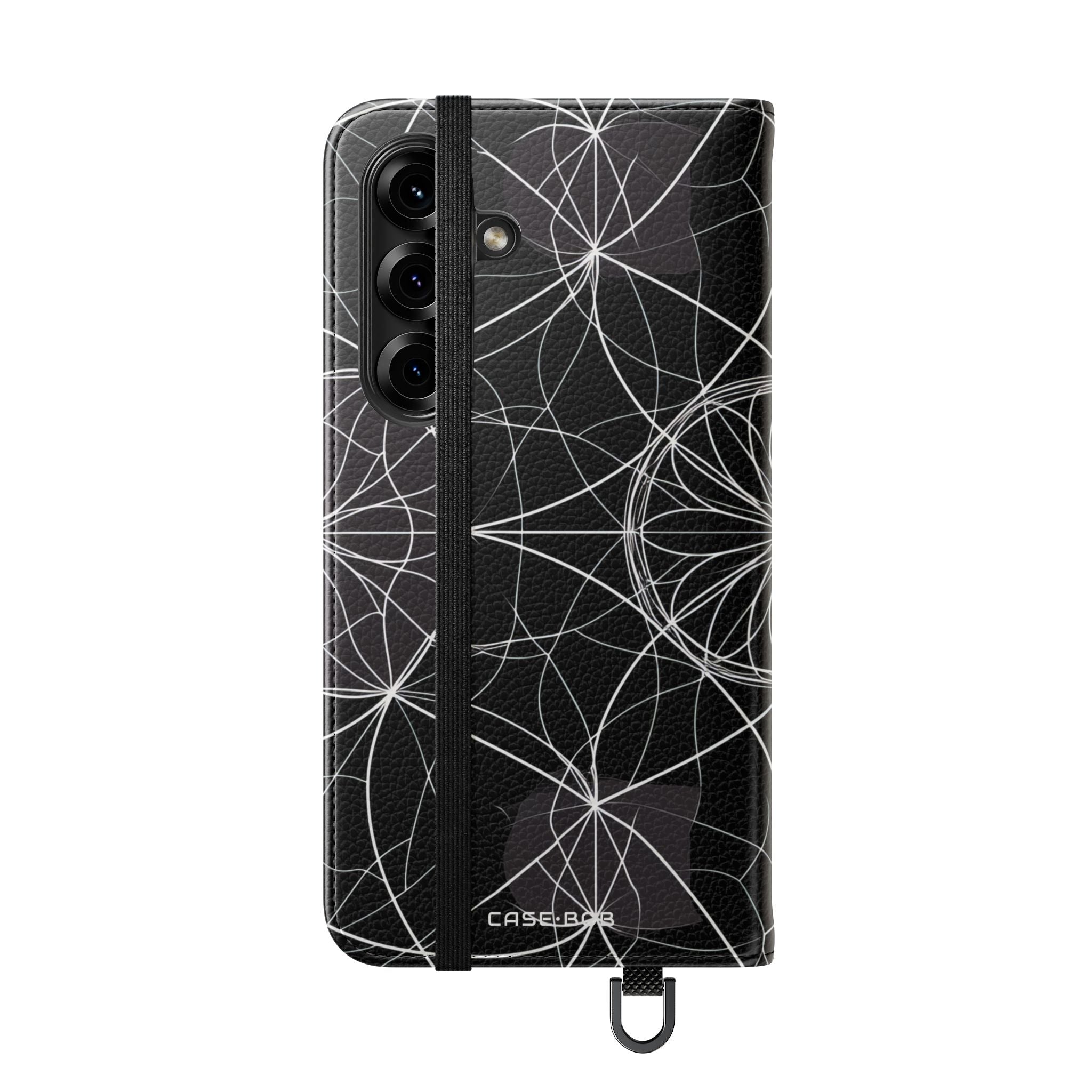 Witte Mandala Stralings - Samsung S25 Case - Portemonnee