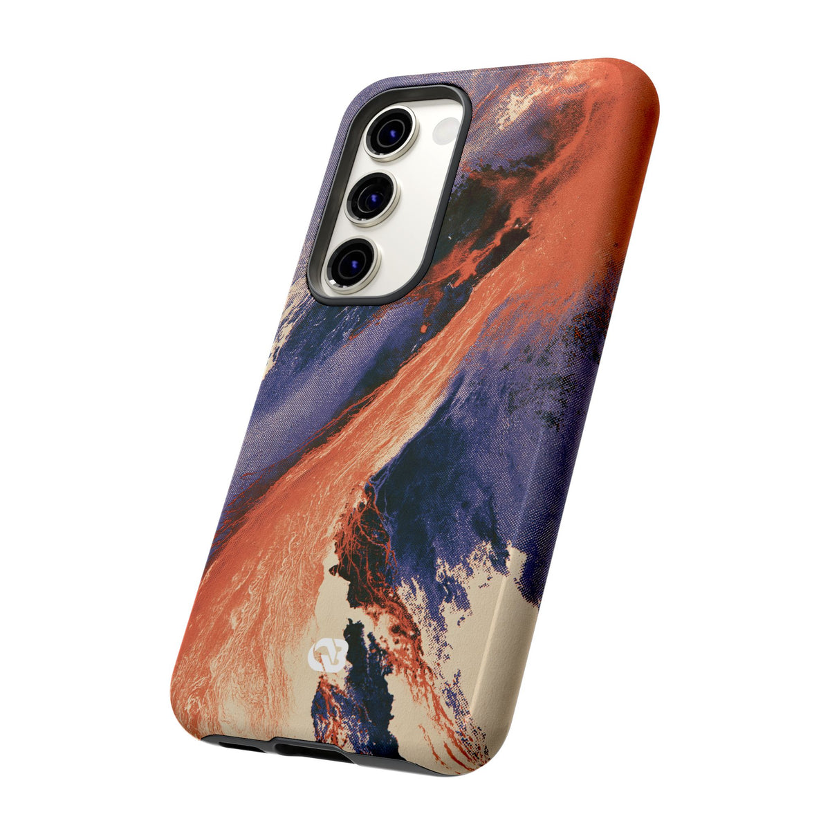 Solar Aura Drift · Tough Phone Case for Samsung · Orange