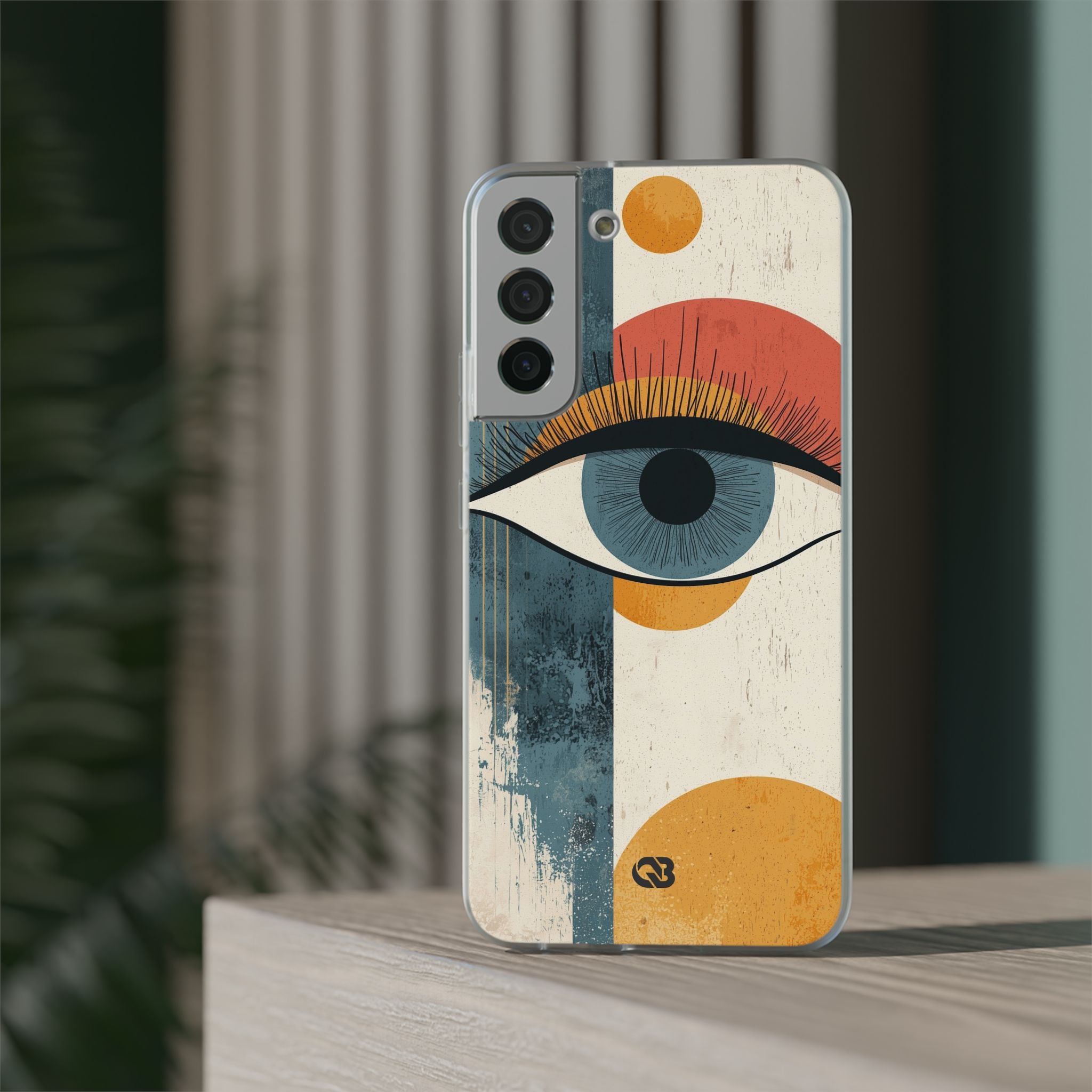 Distressed Azure Ocular · Soft Handyhülle für Samsung