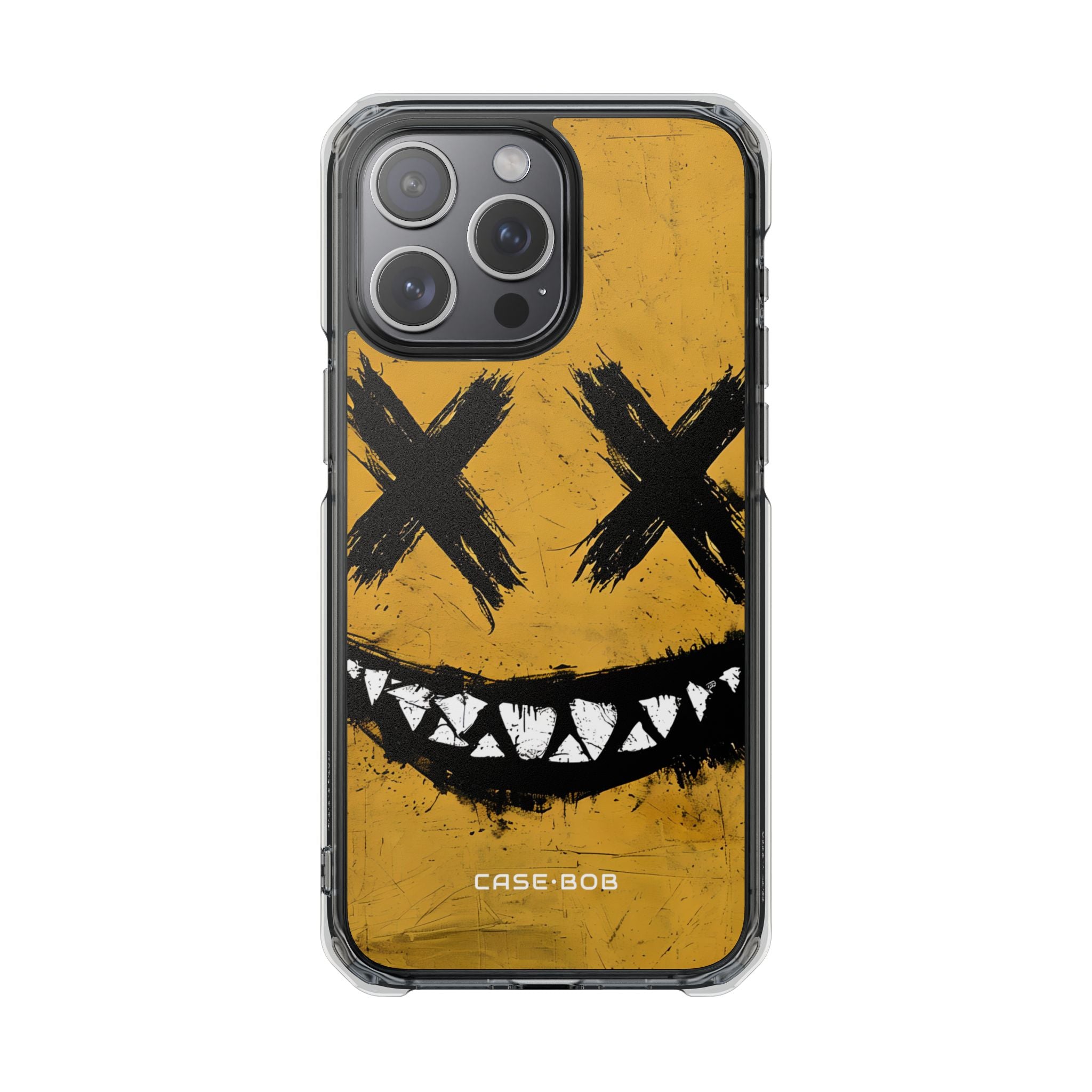 Gezacktes Lächeln Gelb iPhone 15 Pro Max Case - Impact