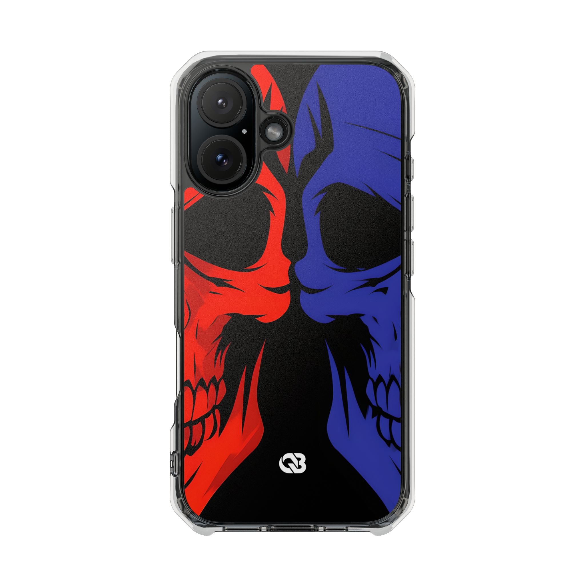 Crimson Cobalt Skulls · Impact Phone Case for iPhone · Magsafe