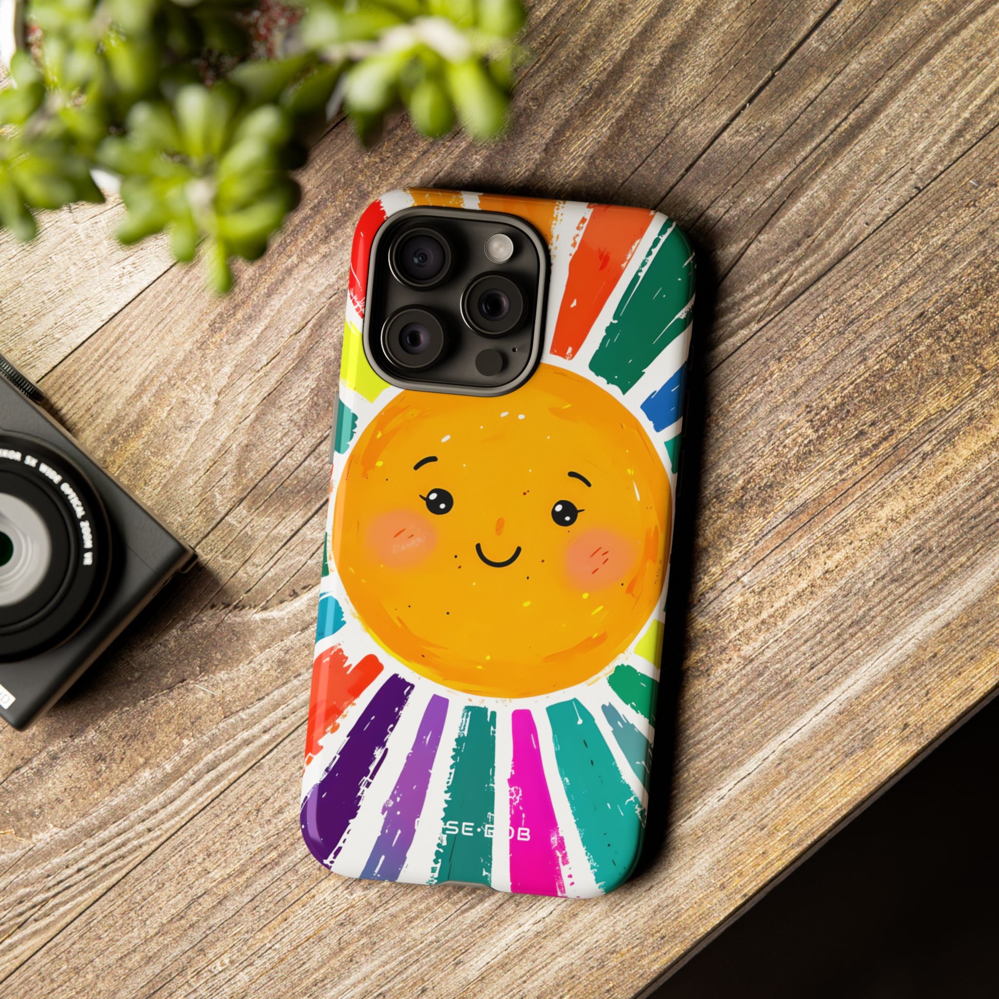 Sunny Smiles iPhone 15 Pro Max Cover - Tough