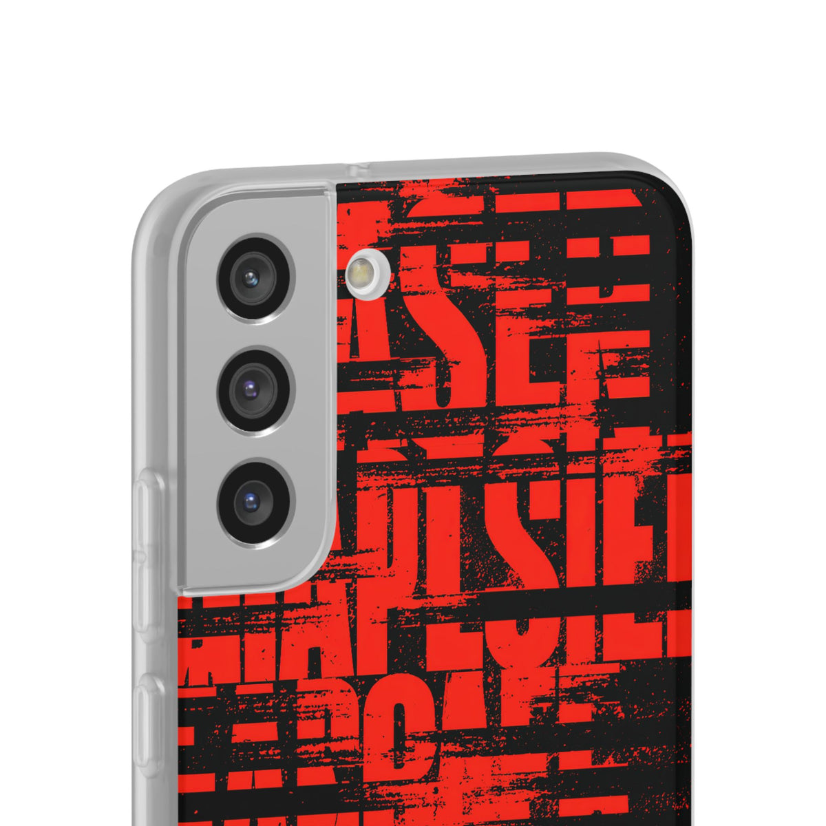Crimson Redaction · Lite Phone Case for Samsung · Black