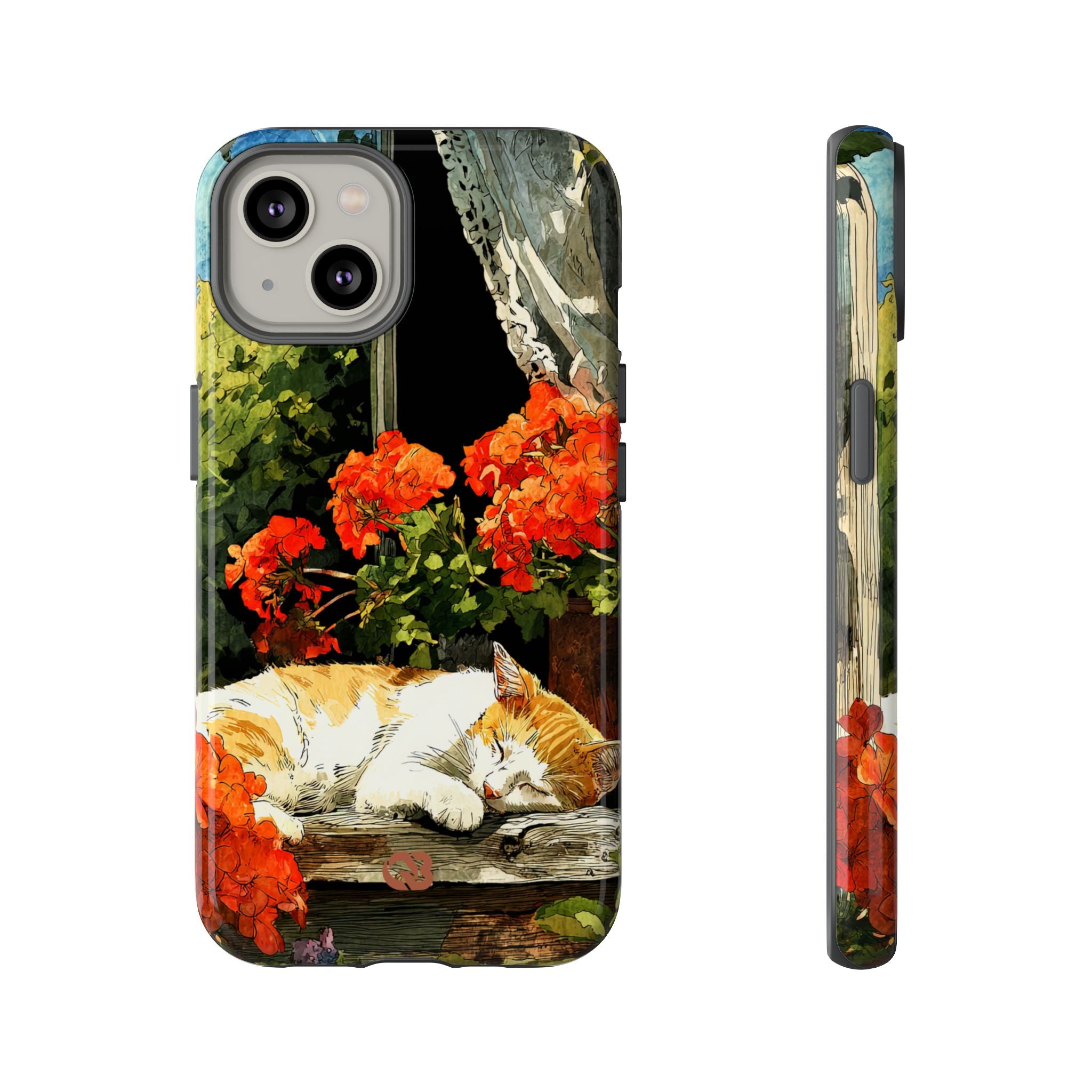 Sleeping Ginger Bloom · Tough Phone Case for iPhone