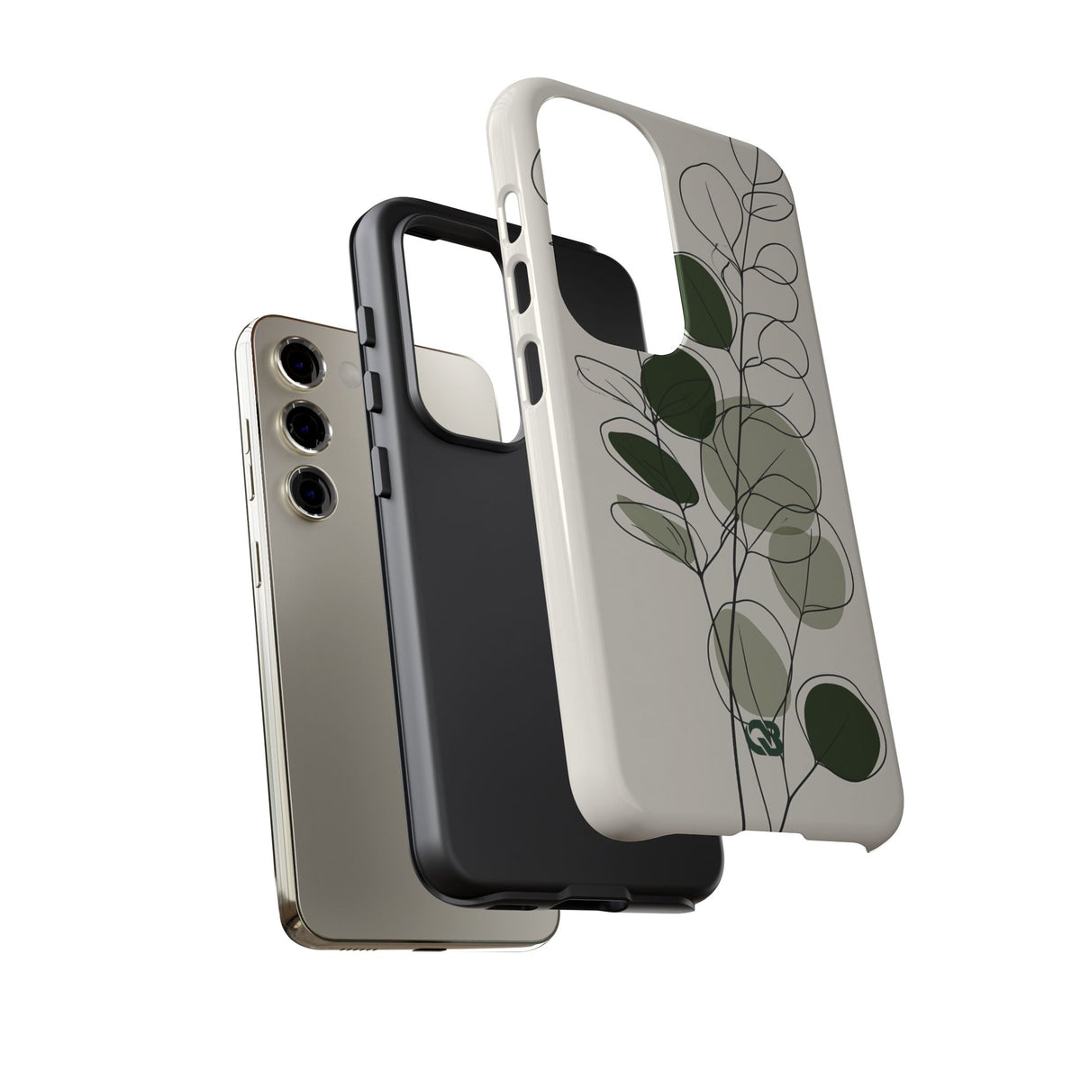 Eucalyptus Foliage Study · Tough Phone Case for Samsung · Green