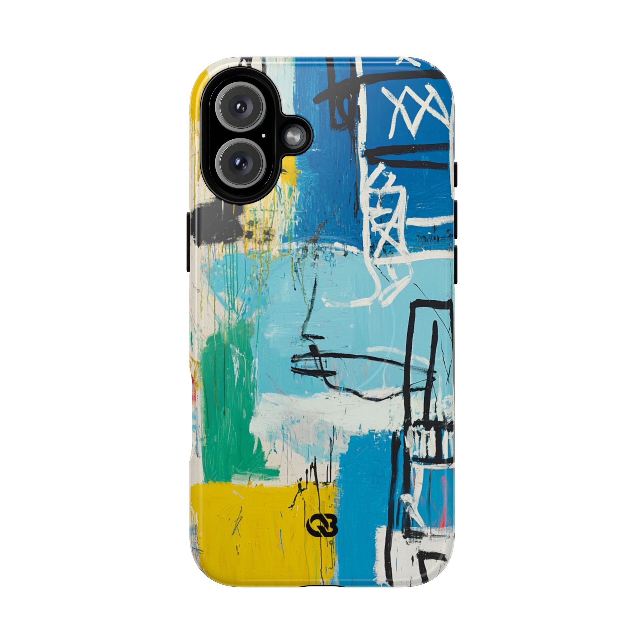 Azure Urban Scribble · Tough+ Phone Case for iPhone · Magsafe