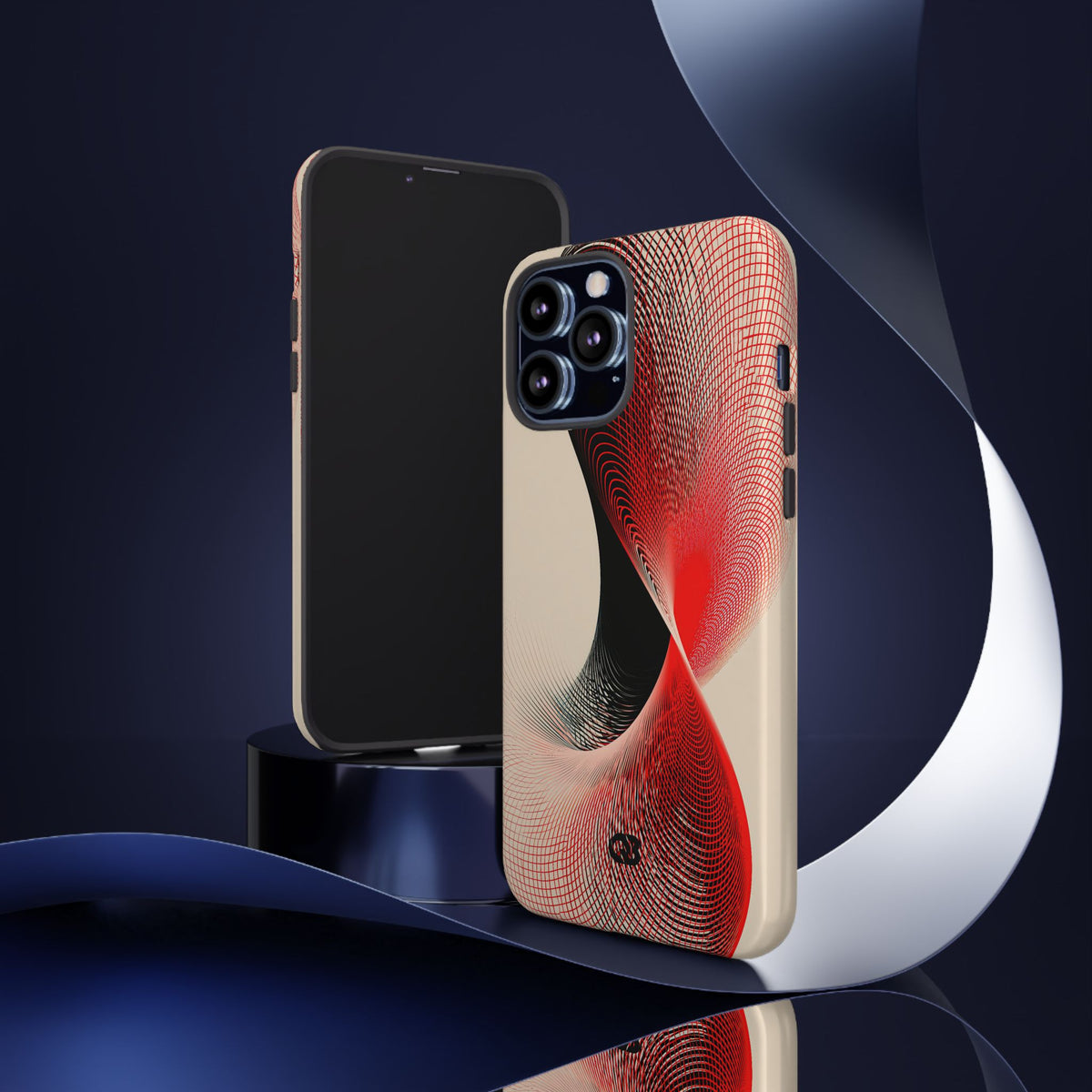 Parametric Helix · Tough Phone Case for iPhone · Red