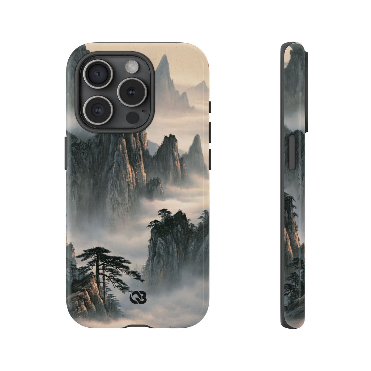 Sacred Mountain Mist · Tough Phone Case for iPhone · Beige