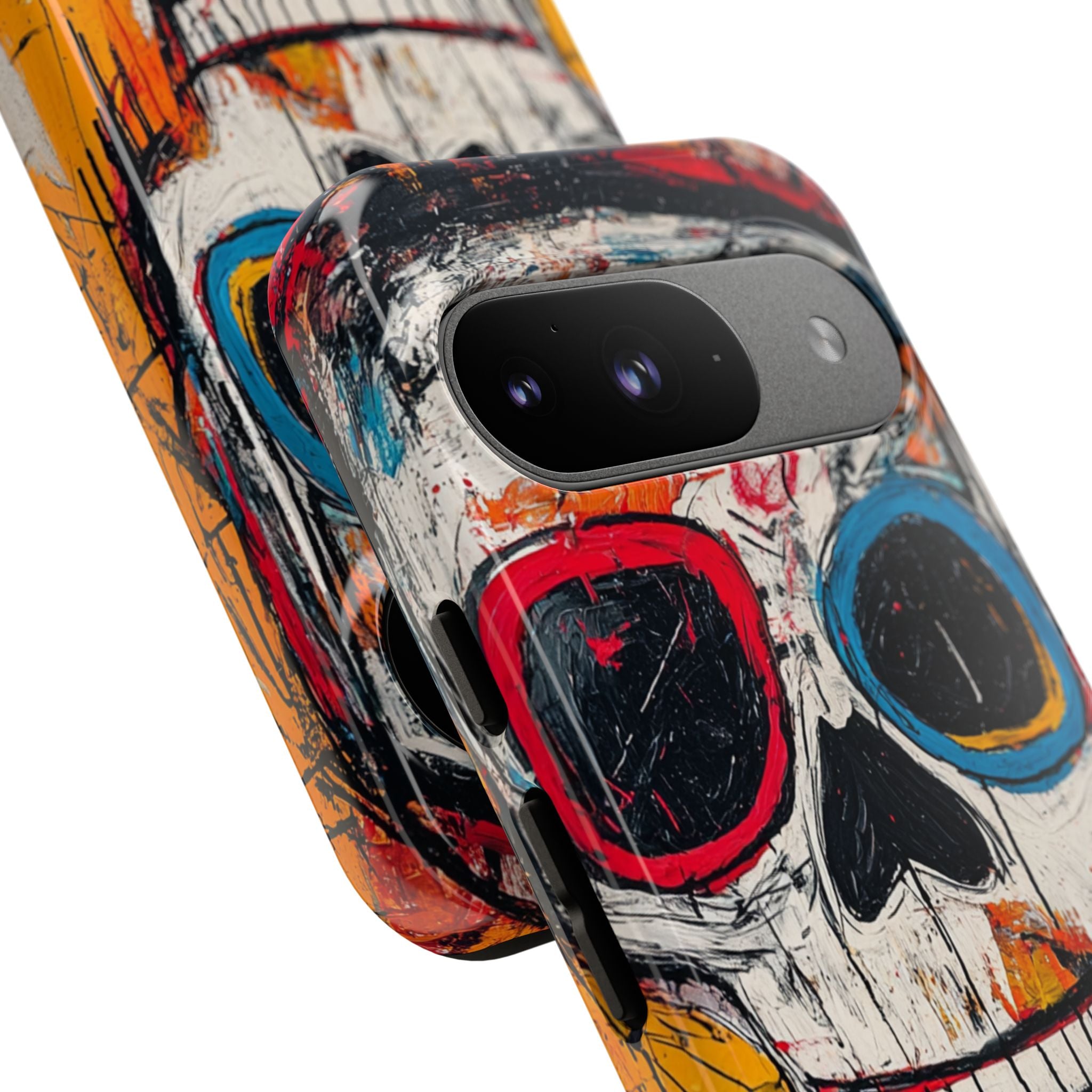 Vivid Graffiti Skull · Tough Phone Case for Google Pixel