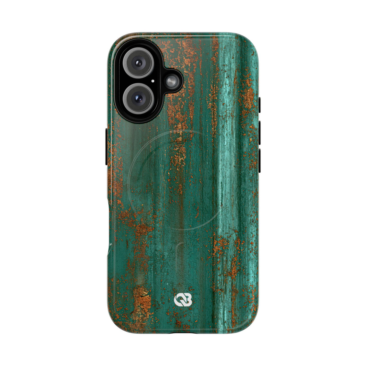 Oxidized Verdigris · Tough 2.0 Magnetic Phone Case for iPhone · Teal