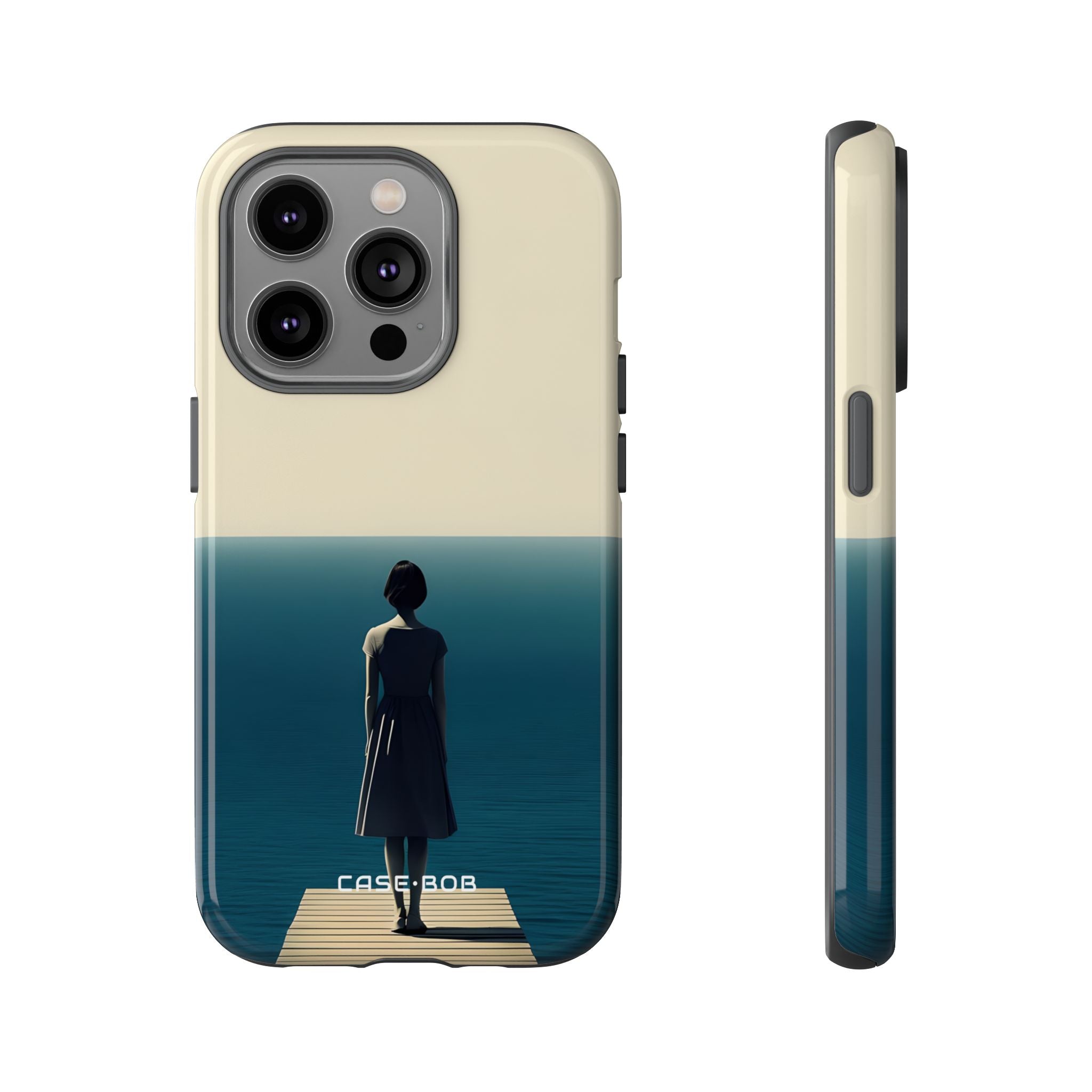 Pier Reflection iPhone 14 Pro - Kova suojakotelo