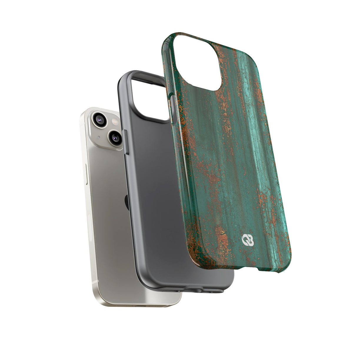 Oxidized Verdigris · Tough Phone Case for iPhone · Teal