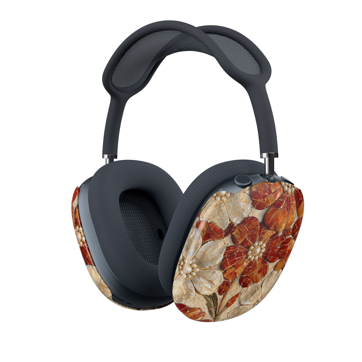 Carnelian Pearl Bloom · Hard Case for AirPods Max · Orange