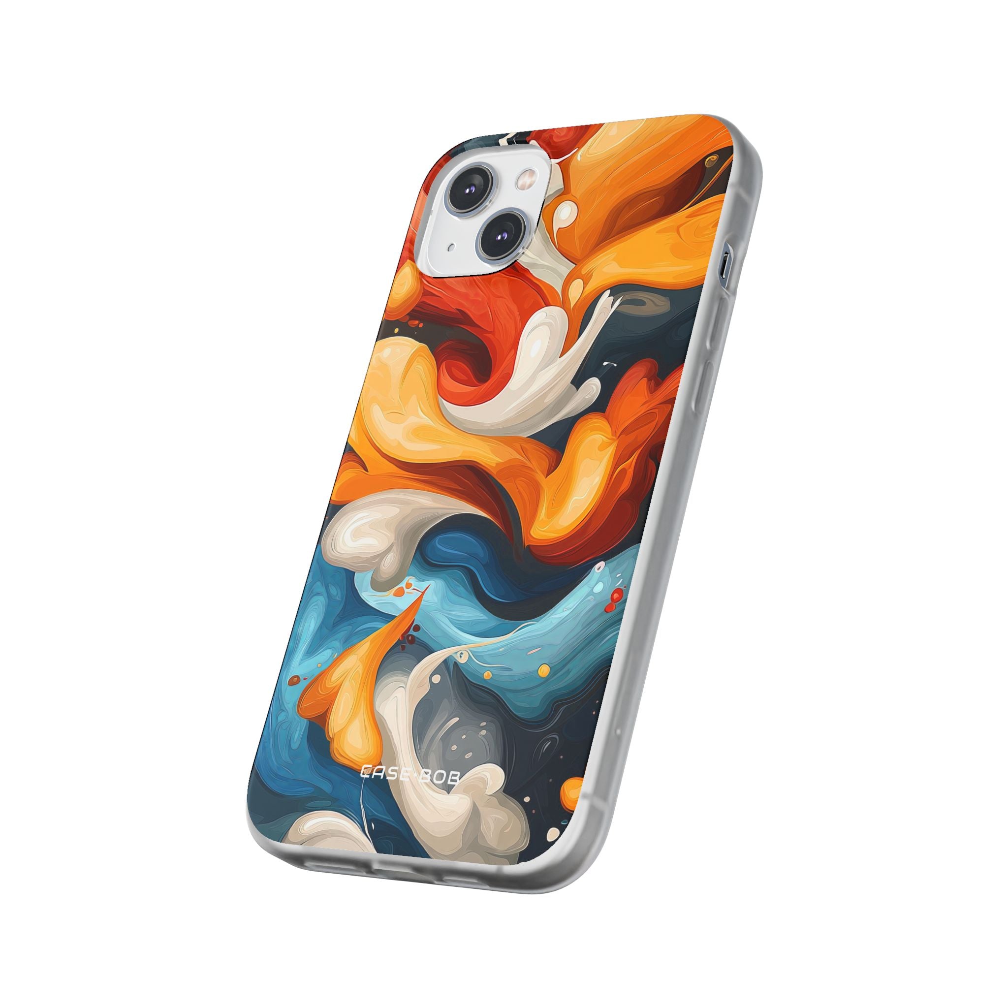 Crimson Ribbon iPhone 14 Plus hoesje - Soft