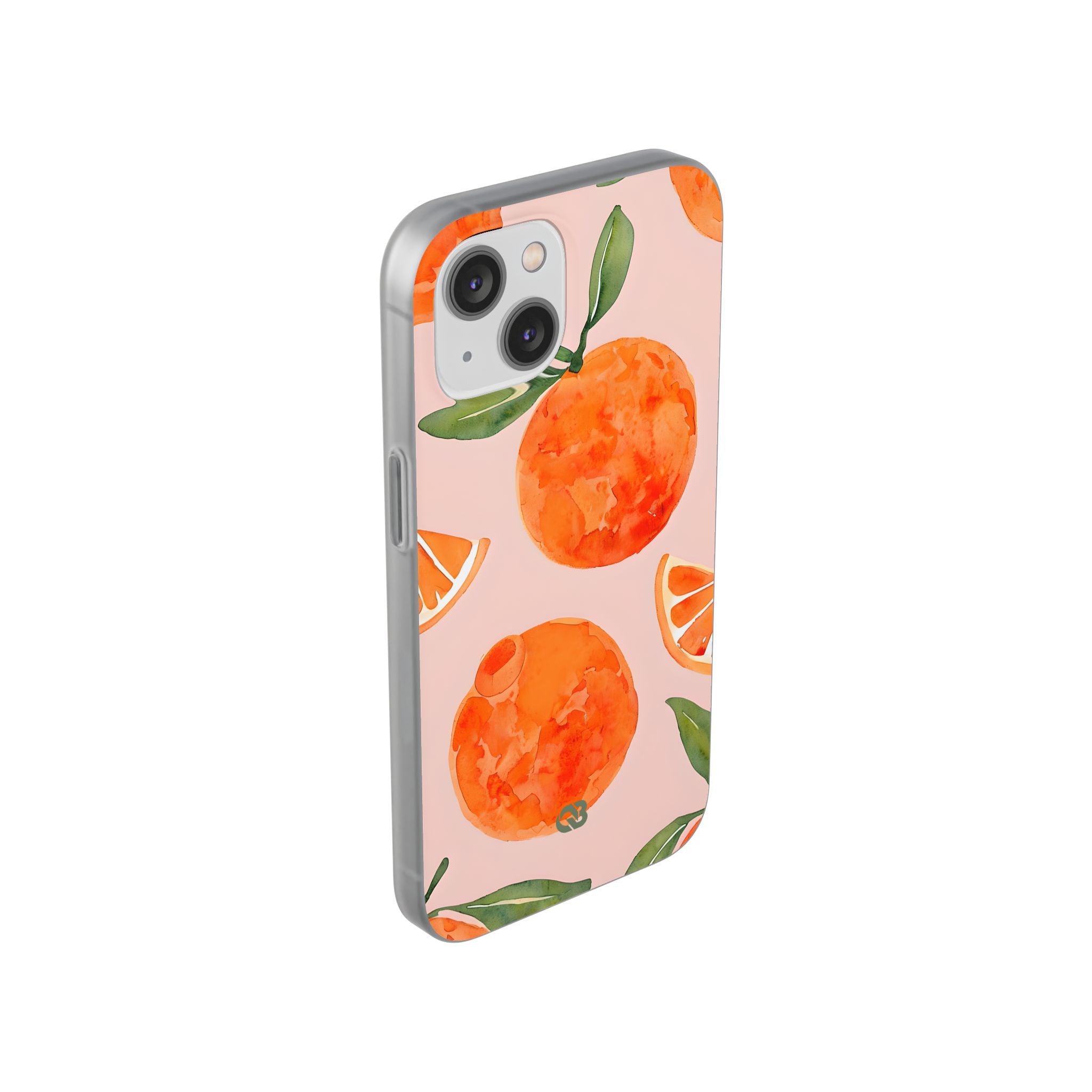 Sunkissed Orange Harvest · Soft Case na telefon dla iPhone