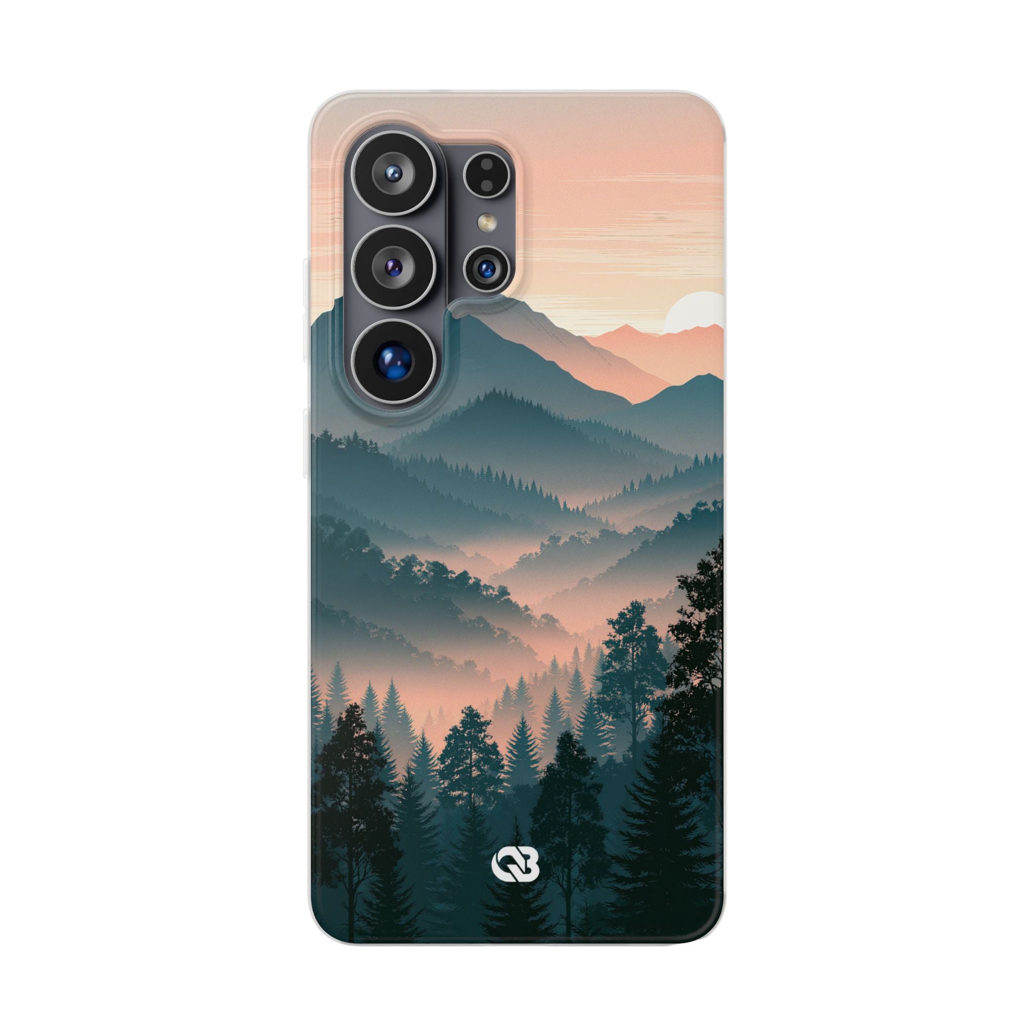 Teal Lite Phone Case for Samsung - Alpine Teal Horizon