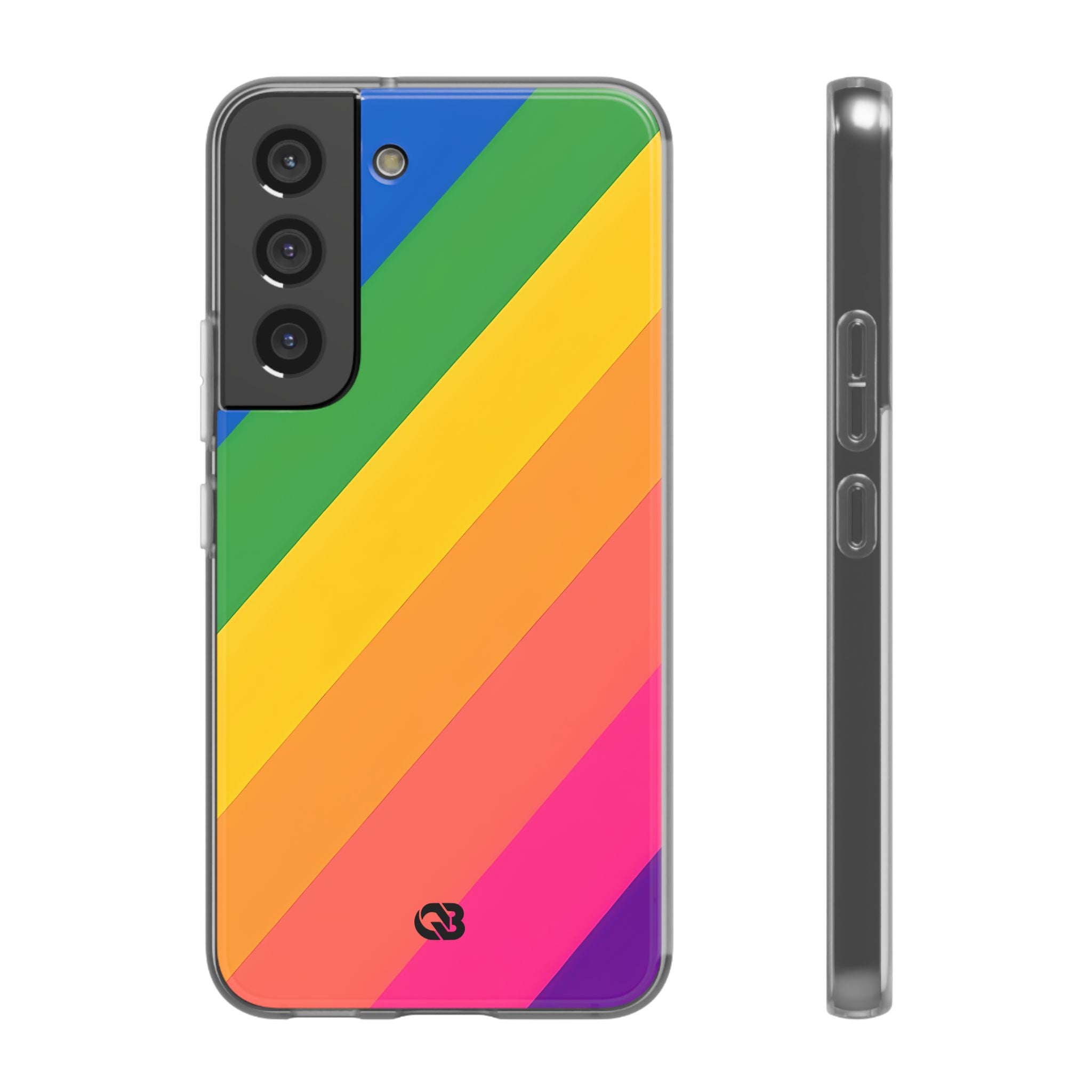 Vibrant Spectrum Slope · Soft Custodia per Samsung