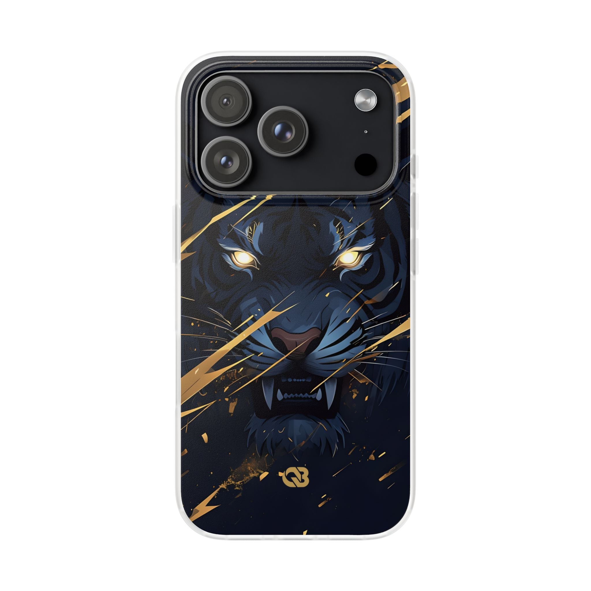 Obsidian Gold Predator · Soft Coque de téléphone pour iPhone