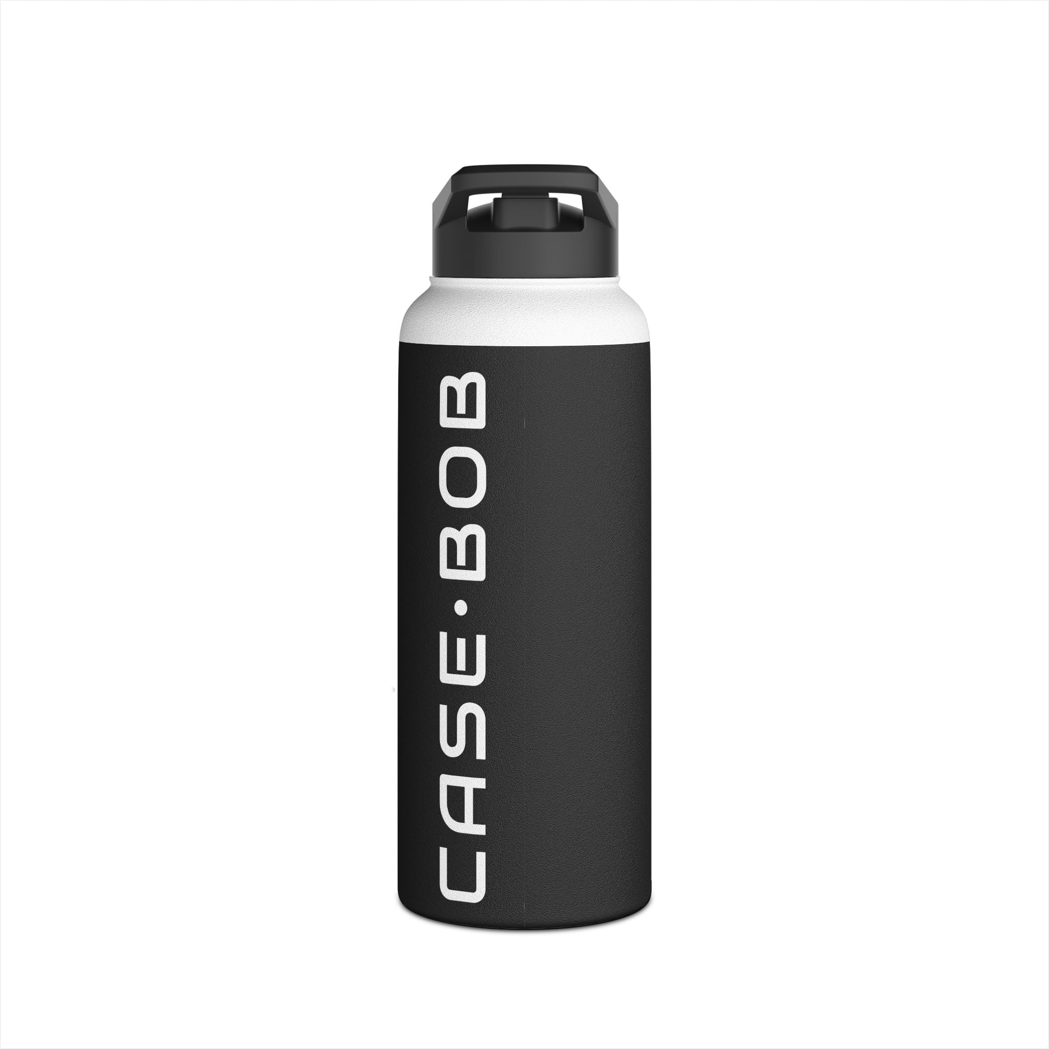 Crimson Swirl - Stainless Steel Water Bottle