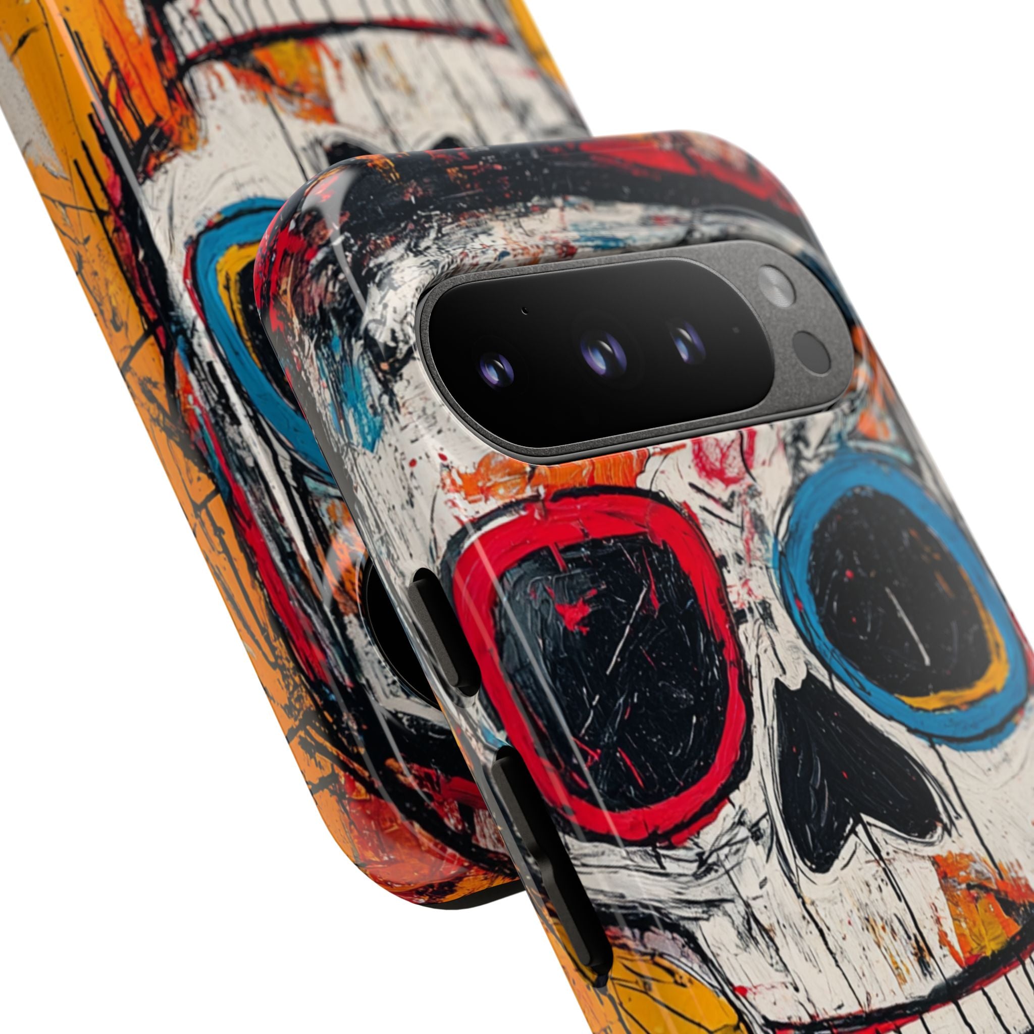 Vivid Graffiti Skull · Tough Phone Case for Google Pixel