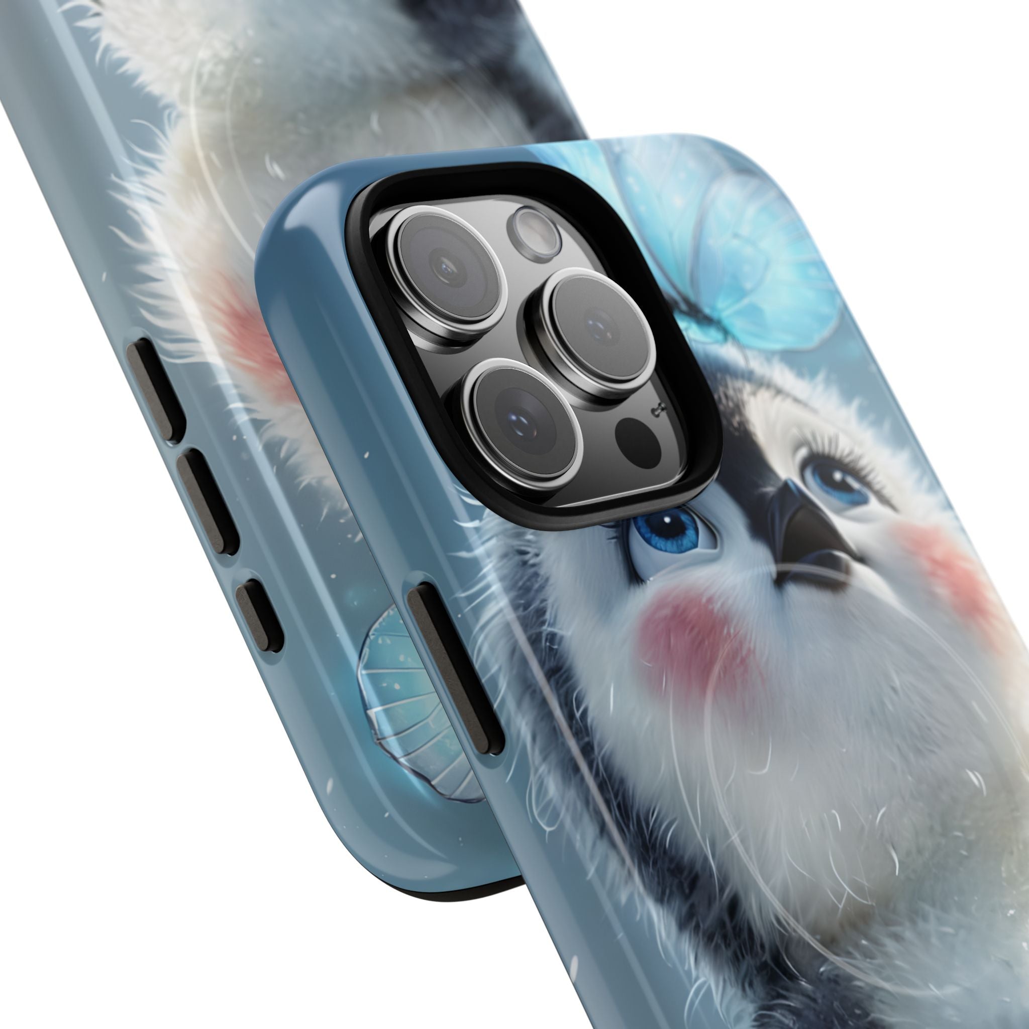 Frosty Penguin Glow · Tough+ Magsafe