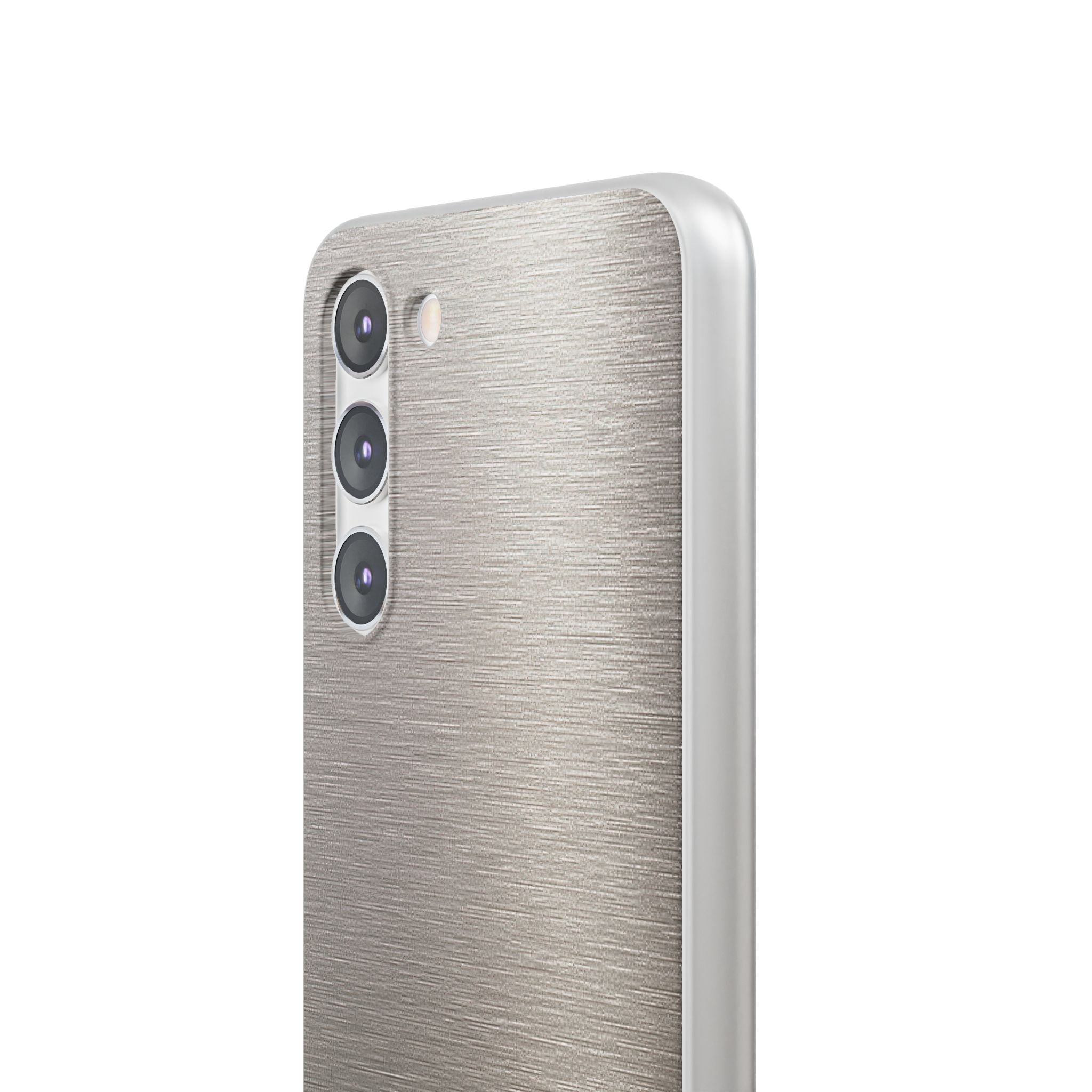 Grey Lite Phone Case for Samsung - Brushed Nickel Linen