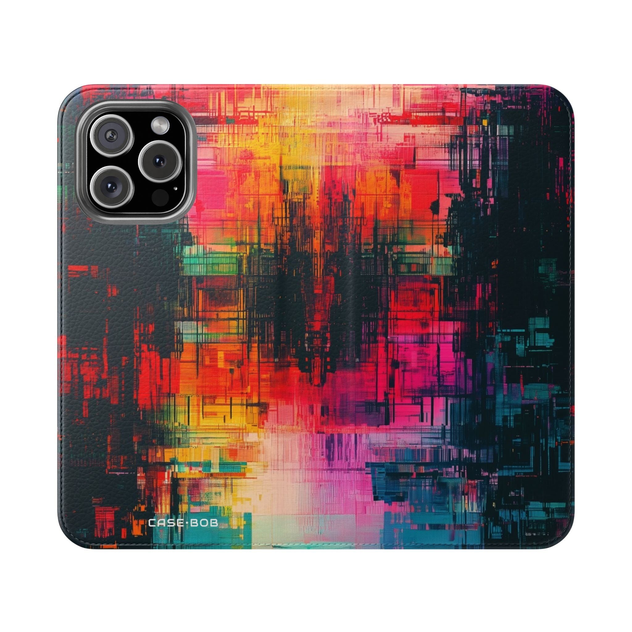 Neon Prism - iPhone 16 Max Case - Wallet