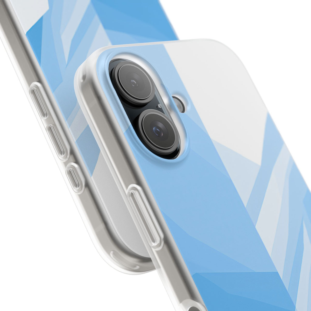 Blue Lite Phone Case for iPhone - Arctic Glacial Ridge