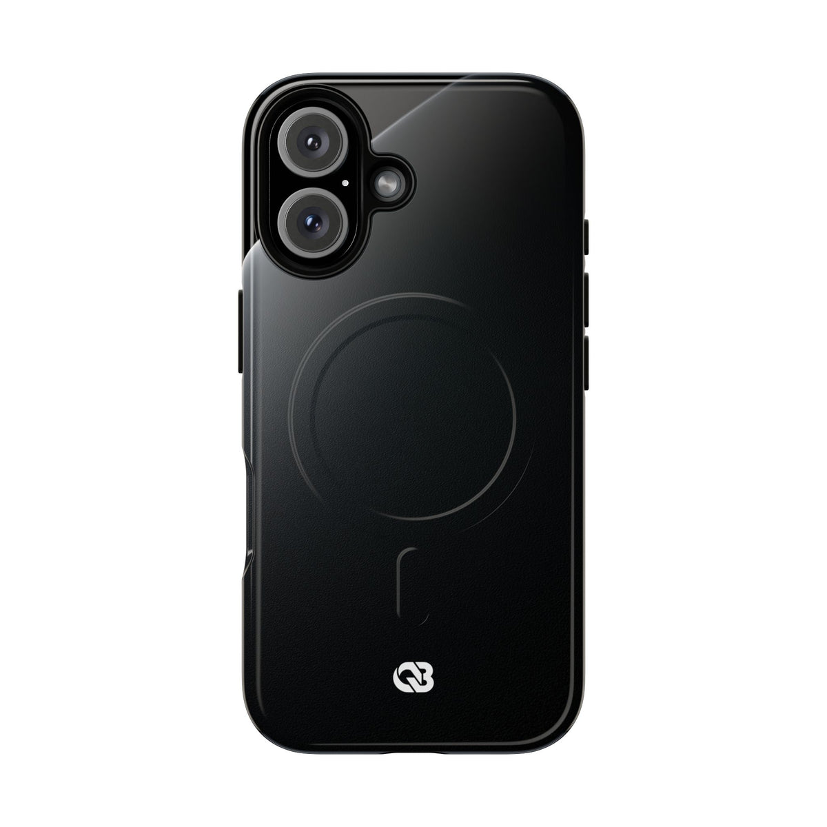 Black Tough 2.0 Magsafe Phone Case for iPhone - Obsidian Lunar Arch