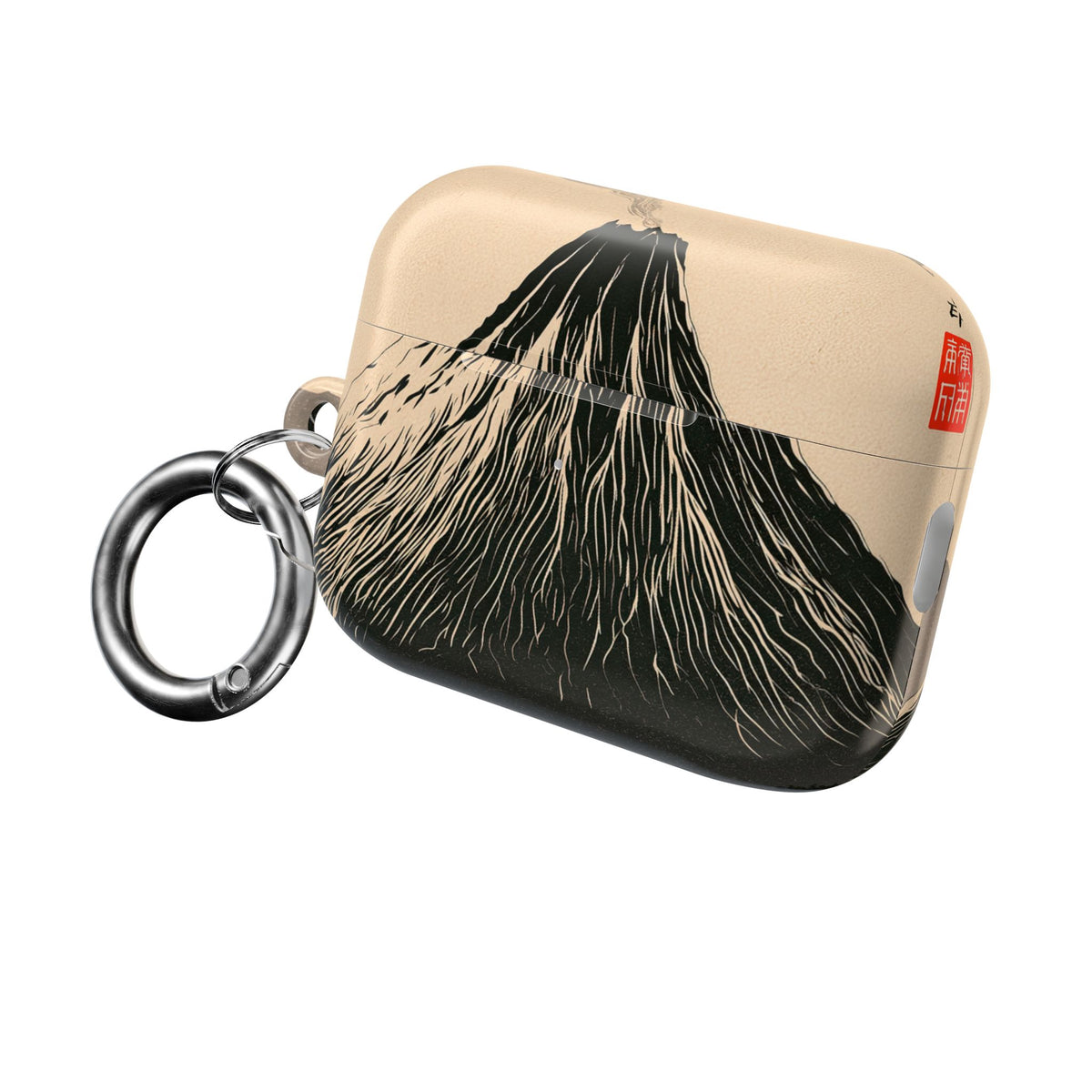 Fuji Summit · Hard Case for AirPods & AirPods Pro · Beige