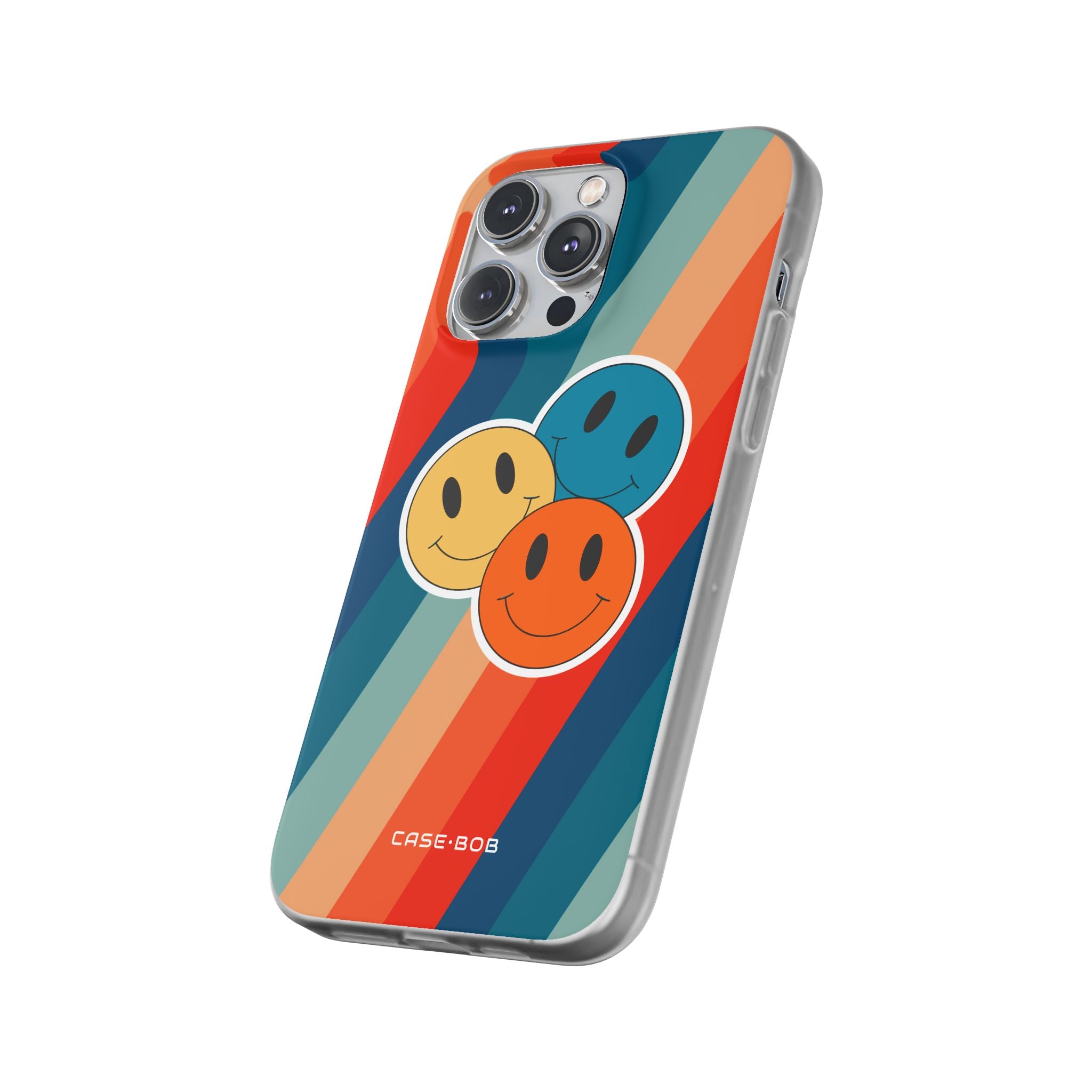 Triple Smile Breeze iPhone 14 Pro Max Cover - Blød