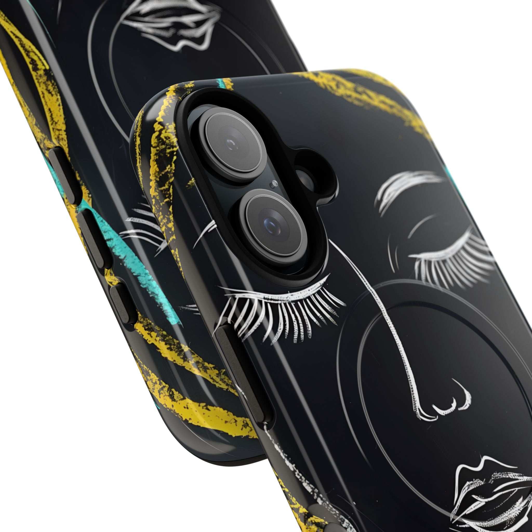 Obsidian Chalk Portrait · Tough+ Magsafe