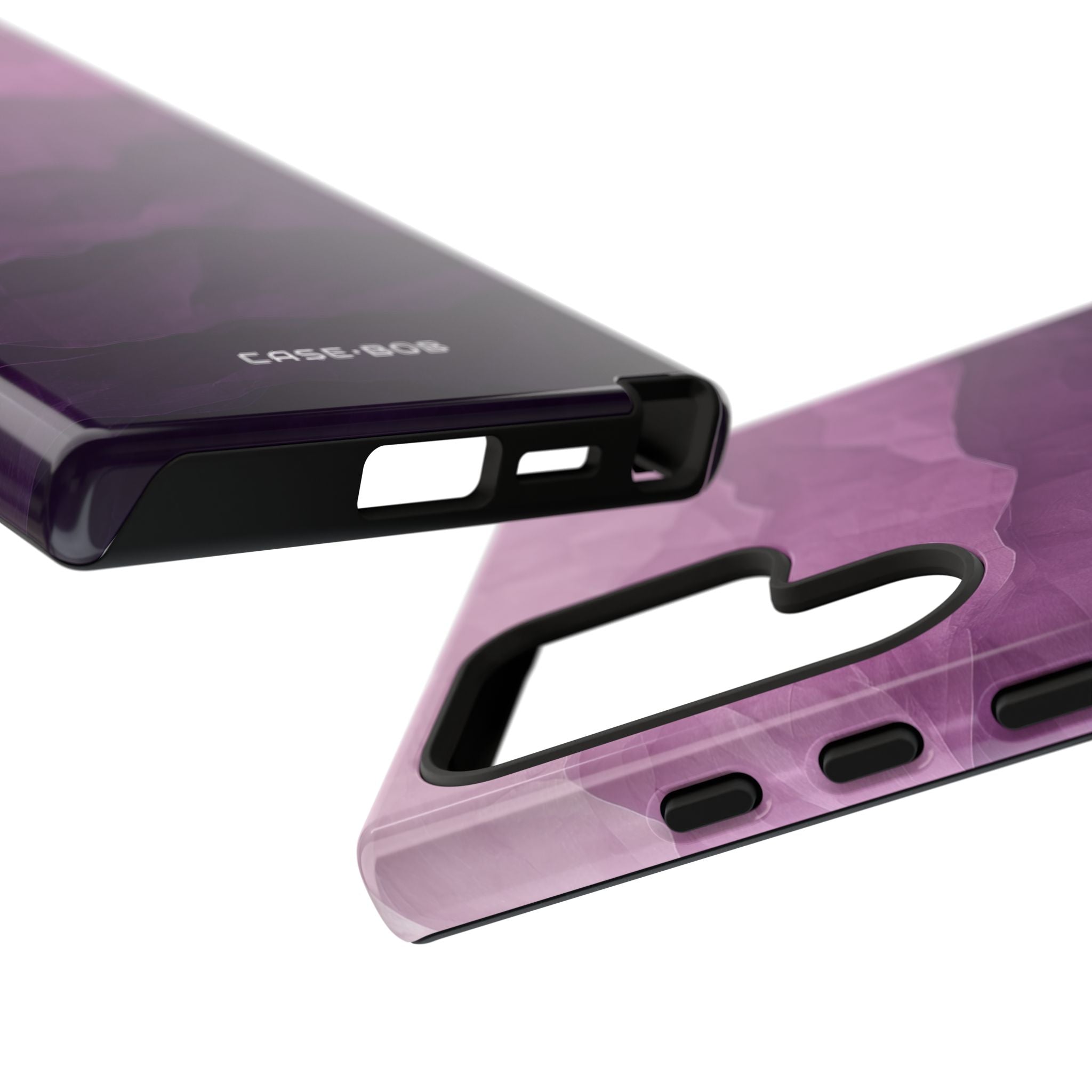Purple Wave Layers Samsung S24 Ultra Case - Tough