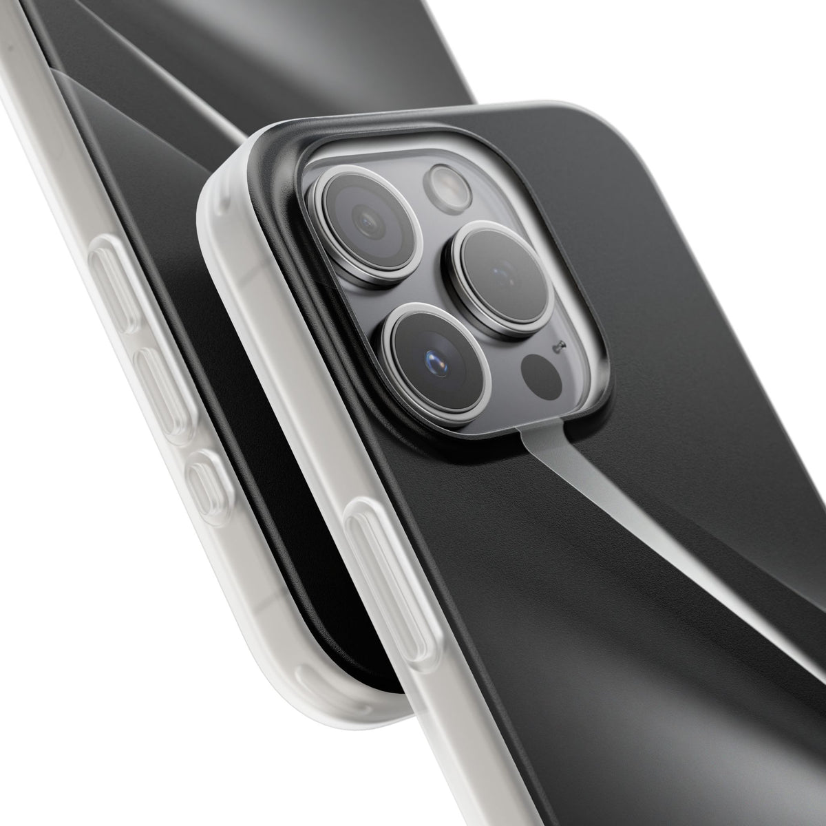 Obsidian Ridge · Lite Phone Case for iPhone · Black