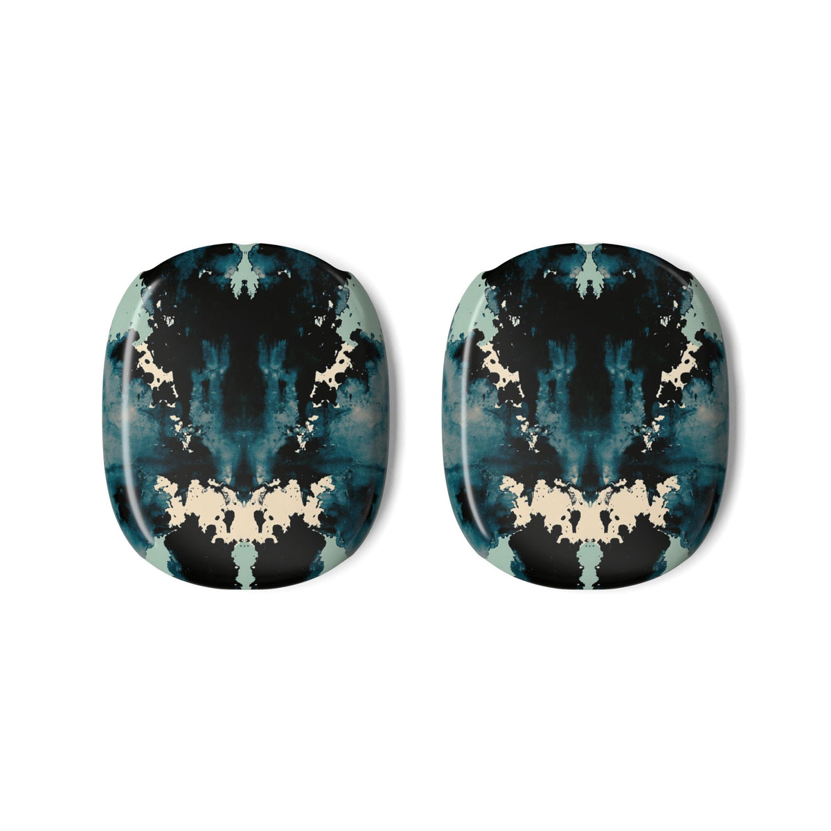 Rorschach Ink Void · Hard Case for AirPods Max · Black