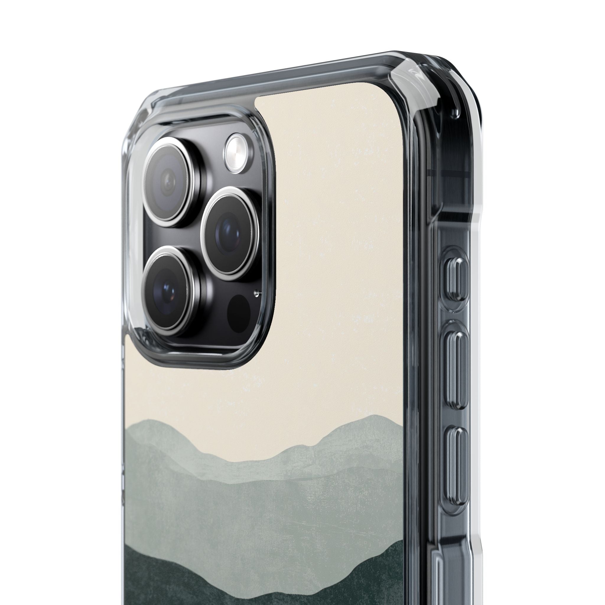 Green Impact MagSafe Phone Case for iPhone - Misty Sage Valley