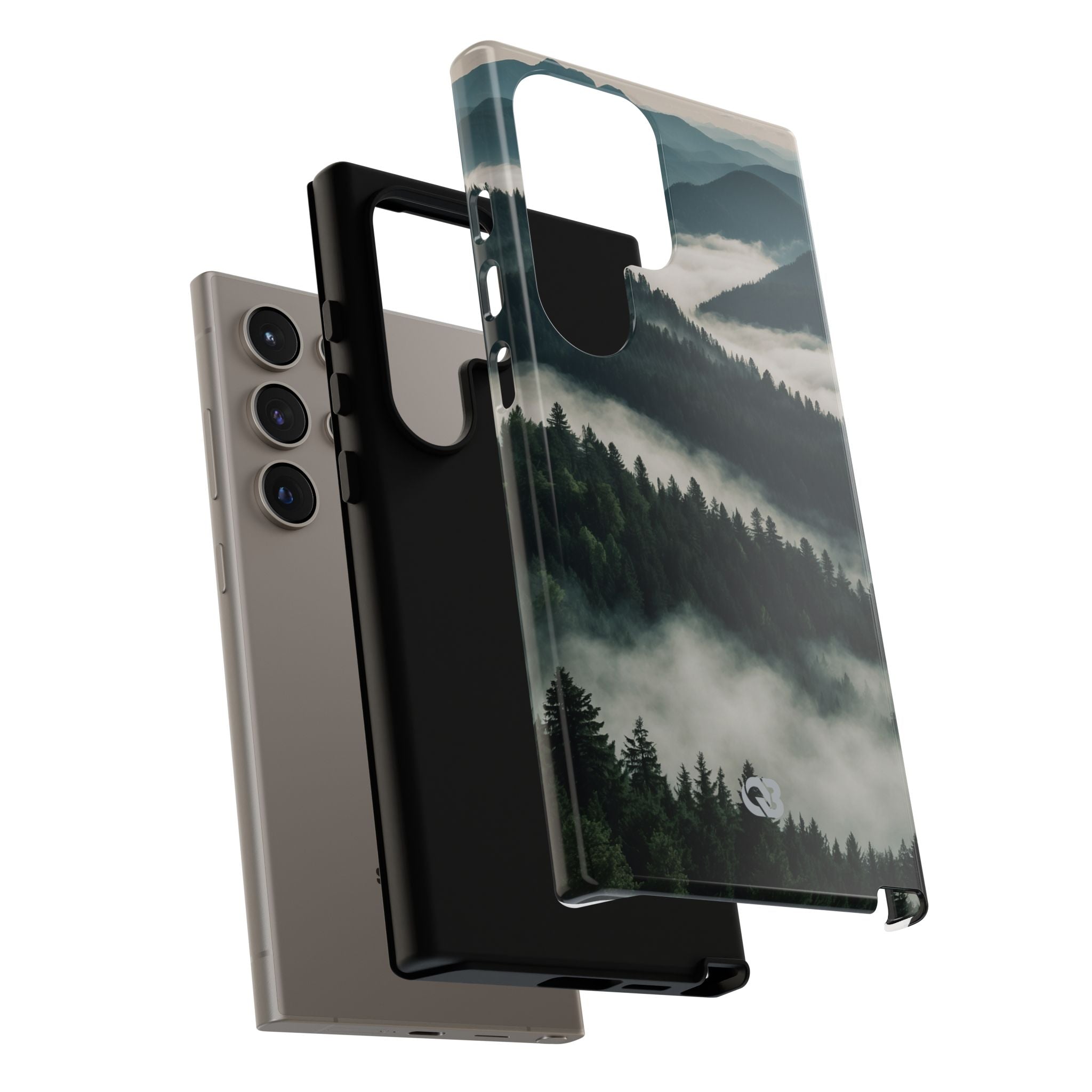 Misty Pine Peaks · Tough Phone Case for Samsung