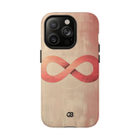 Funda Tough+ para iPhone Infinity Stroke de Terracota · Case · Magsafe